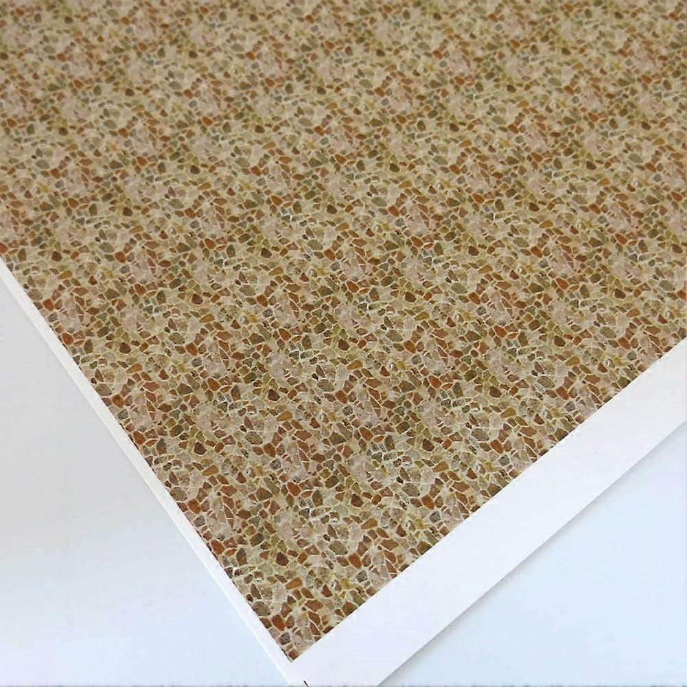 Model Plaster For Architectural Models Easy To Apply Floor Tile Texture And Building Profile Stickers (B)