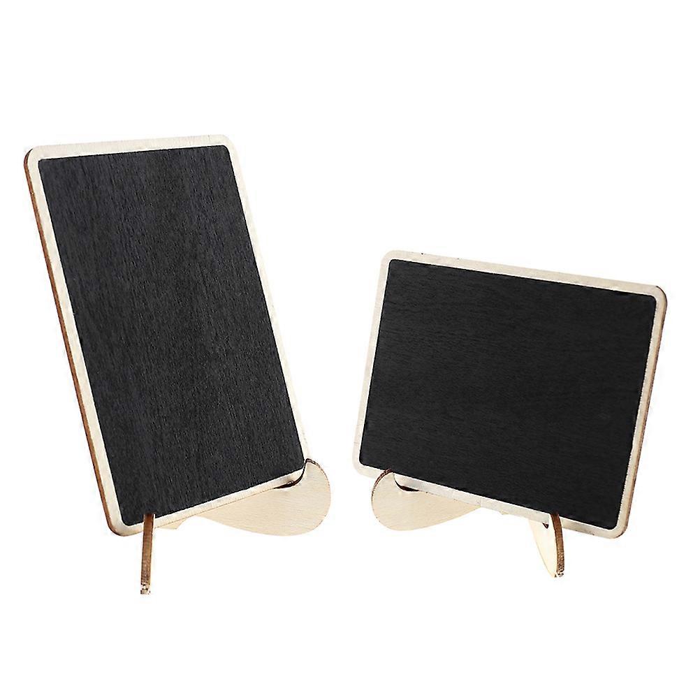 Mini Chalkboard Signs 20Pcs Set With Support For Table Place Cards Suitable For Kids Crafts And Restaurants 10 X 7.5 X 0.3 Cm Signs
