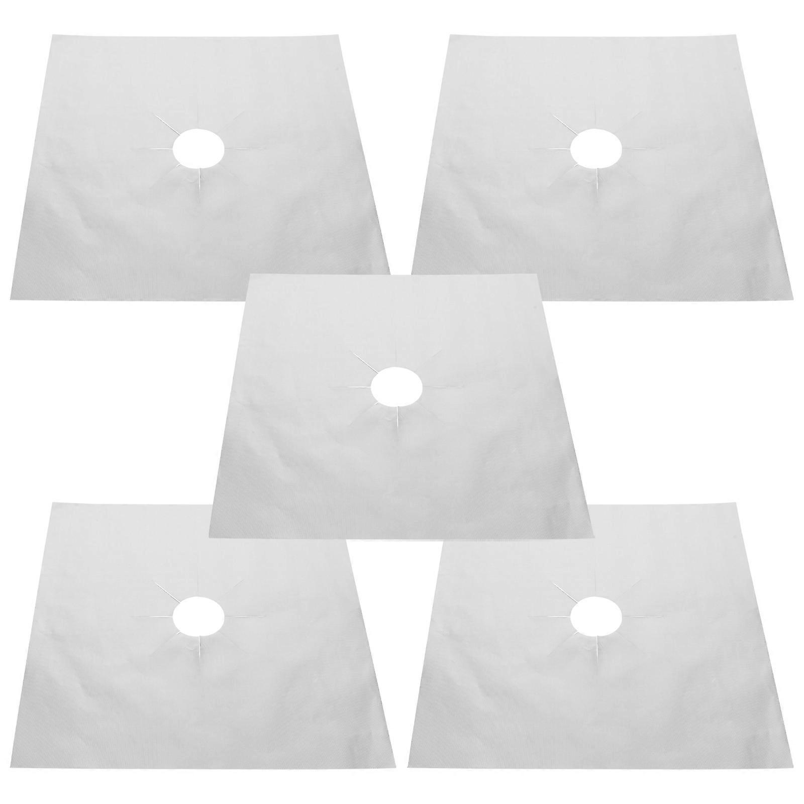 Gas Hob Liner Oven Liner Protector Sheets with 5Pcs Heavy Duty Set