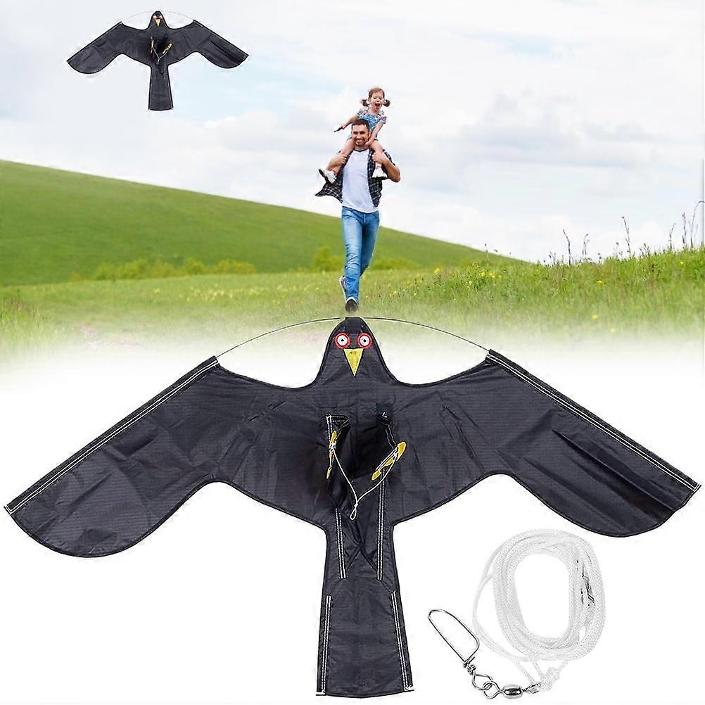 Birds Scarer Repeller Bird Repelling Eagle Kite for Gardens Orchards Fish Ponds Simulation Flying Hawk Kite