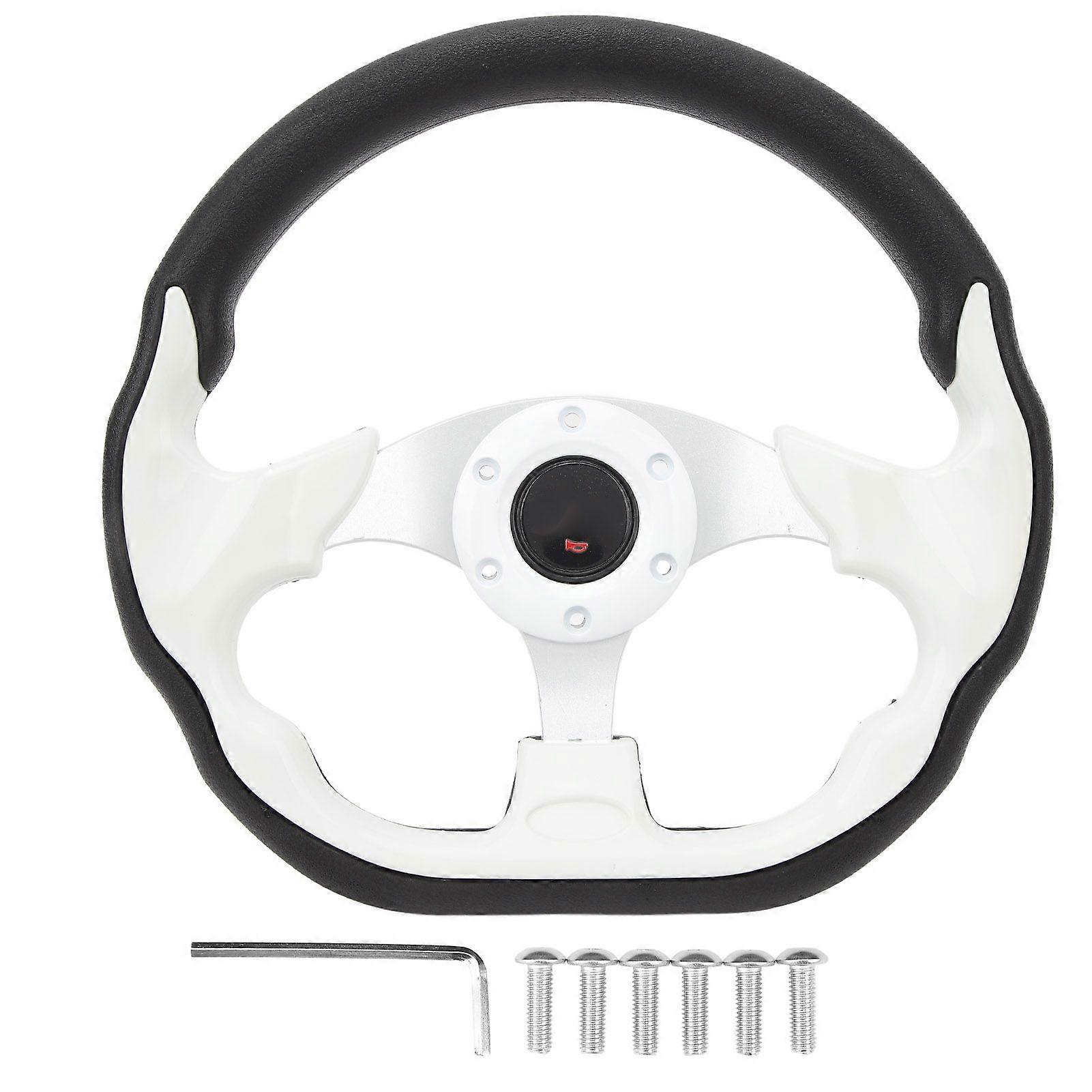 Remplacement du volant EZGO TXT RXV 12,5 pouces universel 6 trous