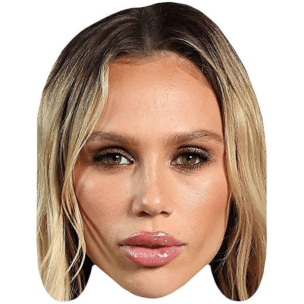 Hallie Batchelder (Pout) Celebrity Mask, Flat Card Face