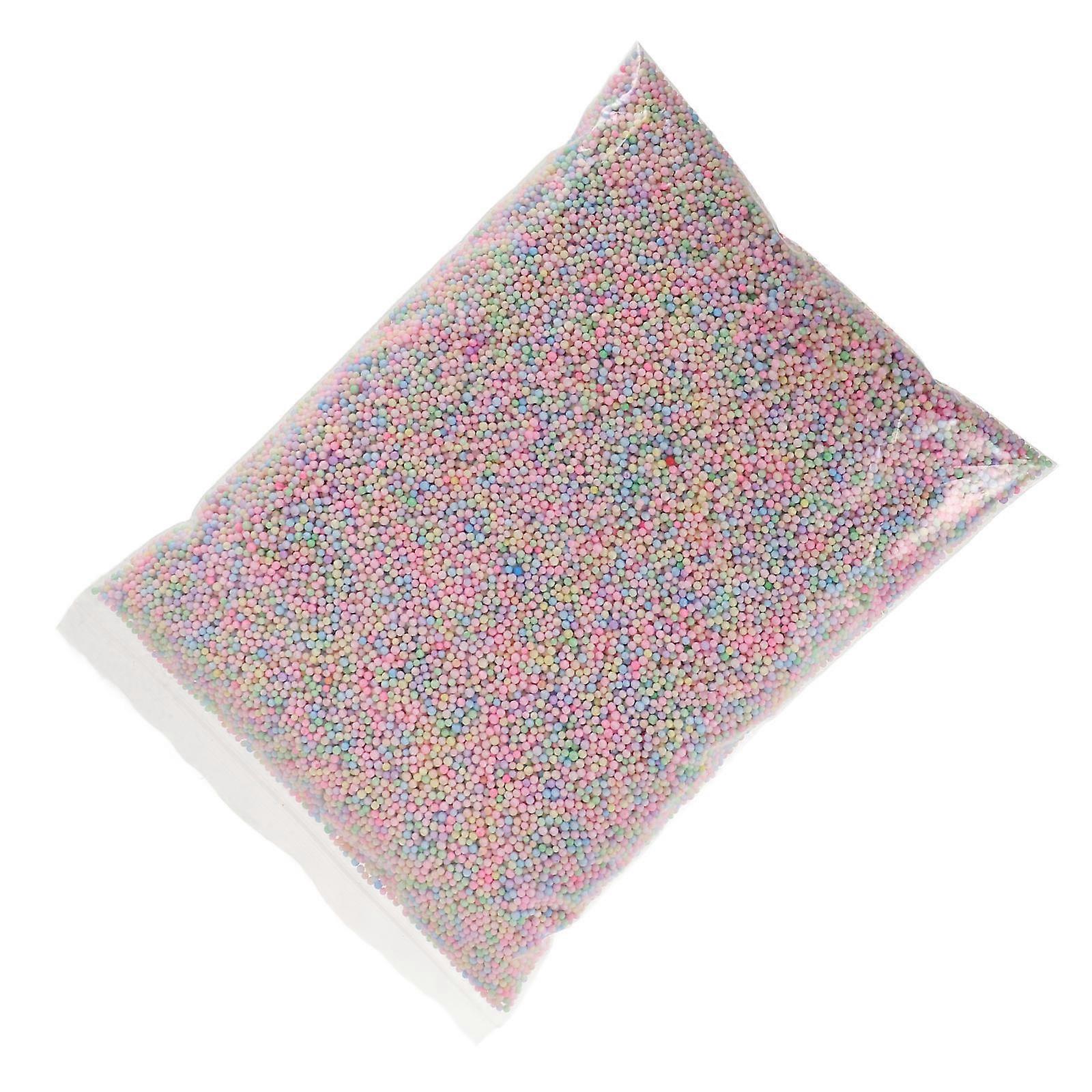 Colorful Polystyrene Foam Beads for DIY Crafts, Vase Fillers, Wedding Party Decorations, and Macaron Ball Pit Supplies