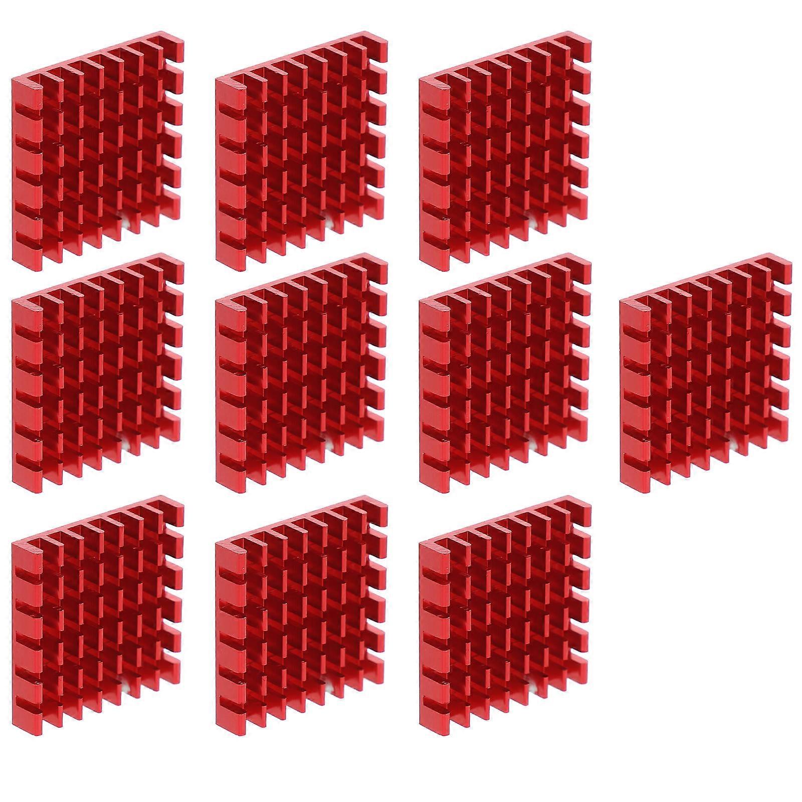 Aluminum Heat Sink Set for CPU GPU LED Cooling – Thermal Conductive Blocks for Efficient Heat Dissipation on Motherboards and Graphics Cards