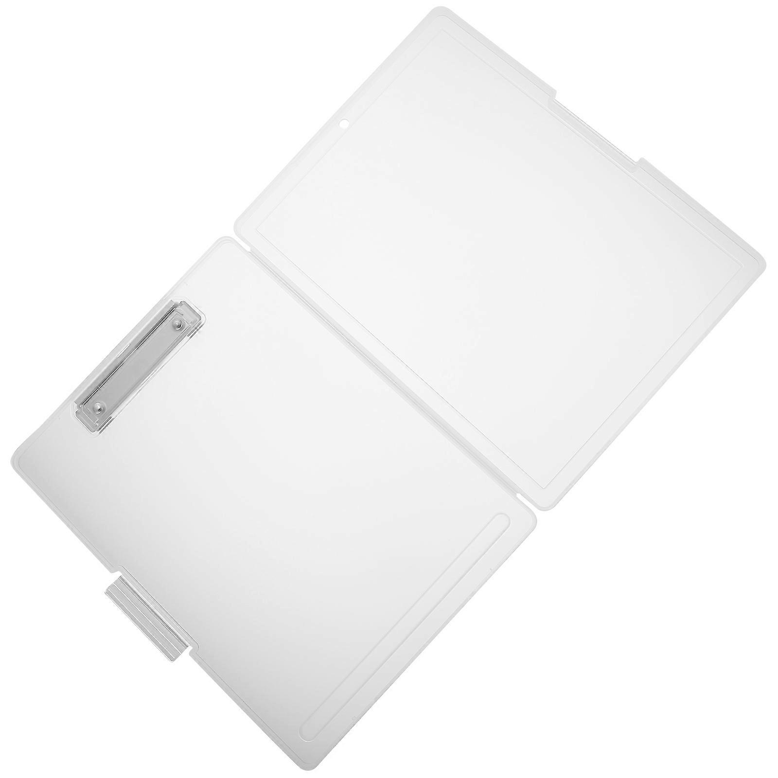 Convenient Writing Board Rectangular Clipboard For Business And School Use Document Storage 1Pcs