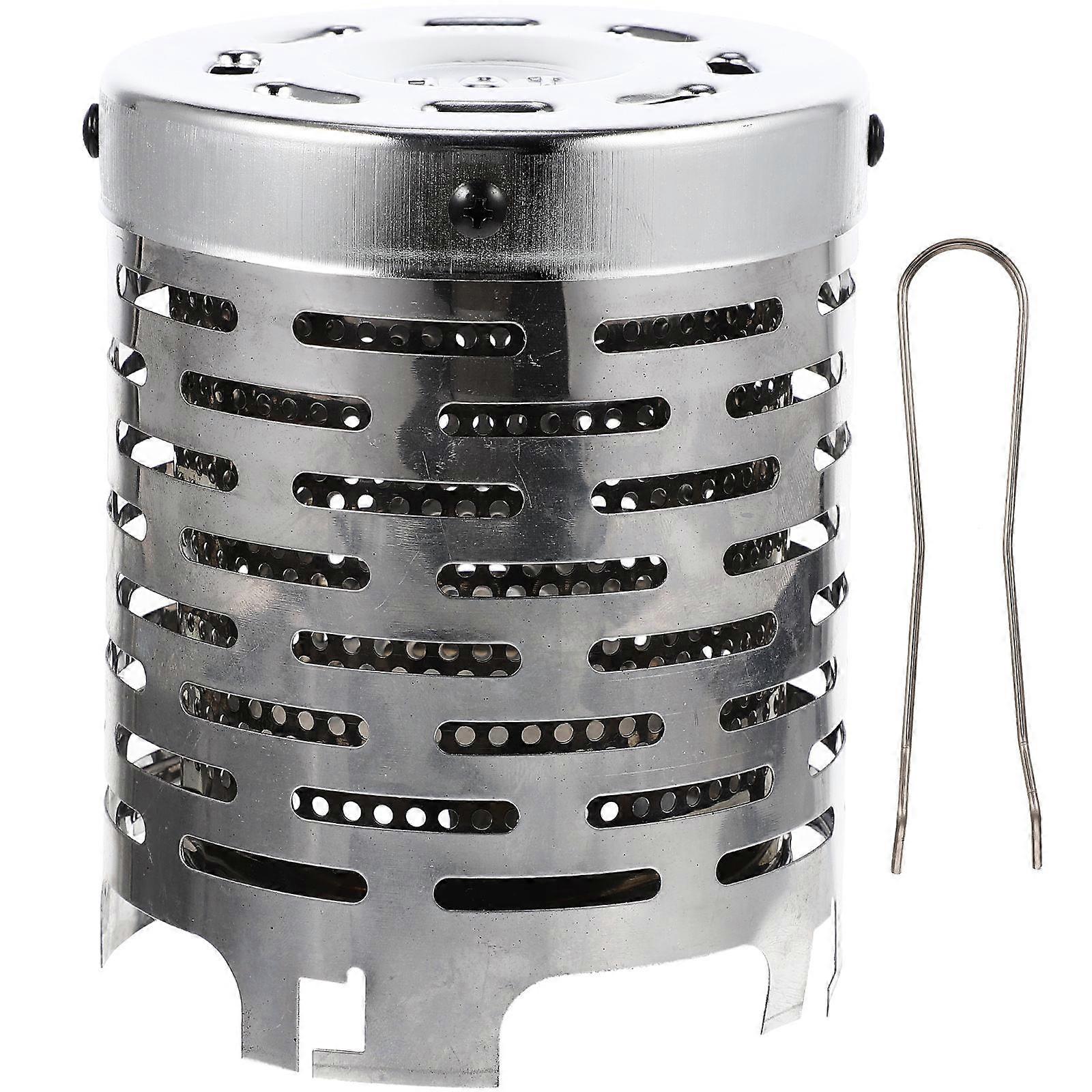 Portable Warm Stoves Shield 1 Set Ideal For Hiking And Barbecue 14.5X12X12CM With Simple Design Thermal Conductive Performance