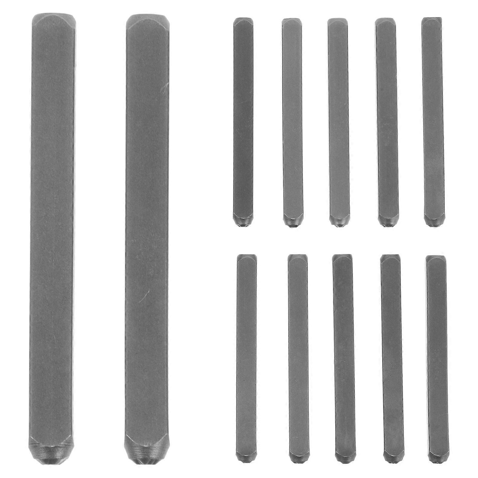 Zodiac Pattern Metal Stamp Set 12Pcs for Stamping Projects