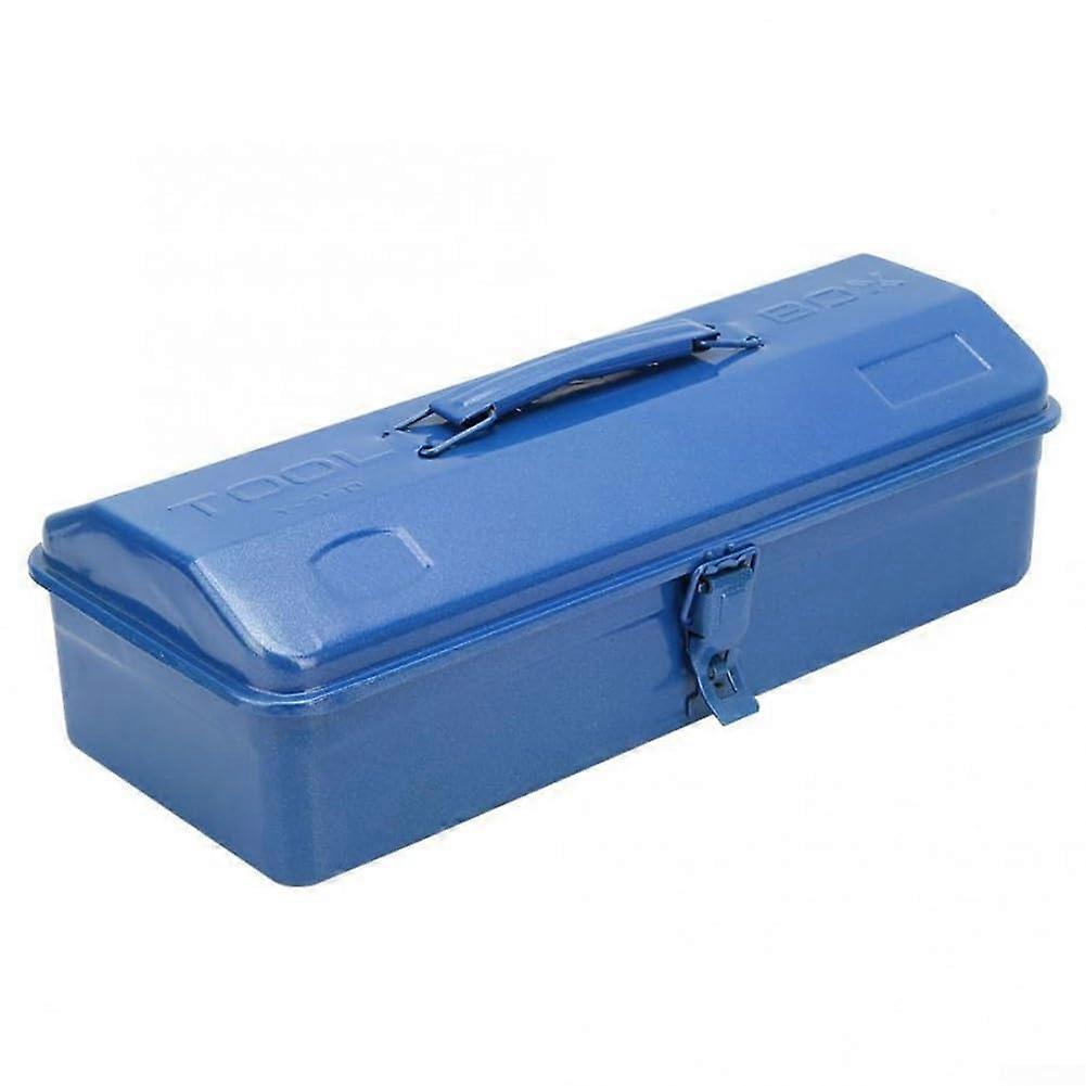 Metal toolbox for DIY enthusiasts, sturdy design for safe and convenient tool storage (28 x 16 x 12 cm)