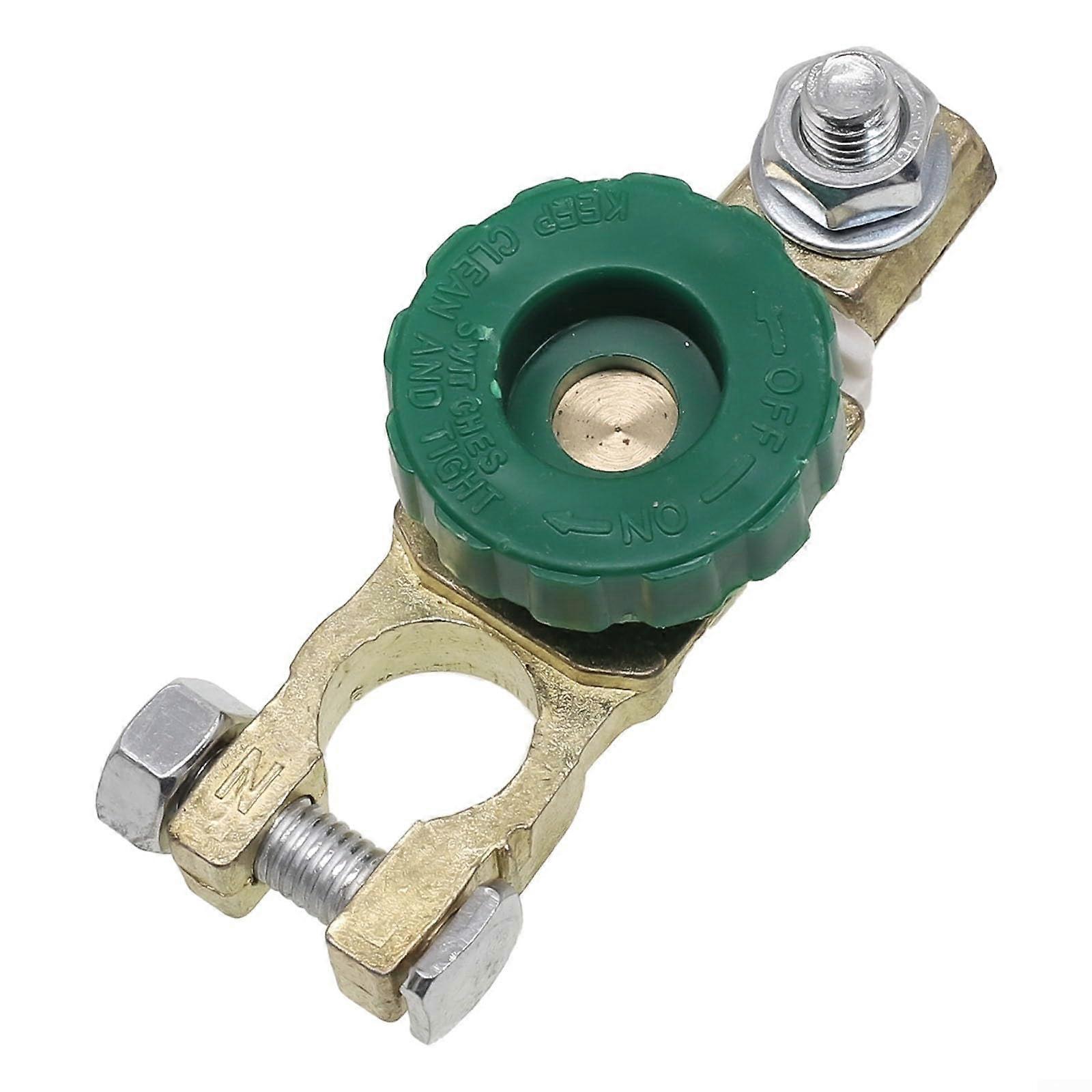 Battery Isolator Cut Switch Removable for Standard Negative Connection 12V Compatible Heavy Duty Isolator Switch