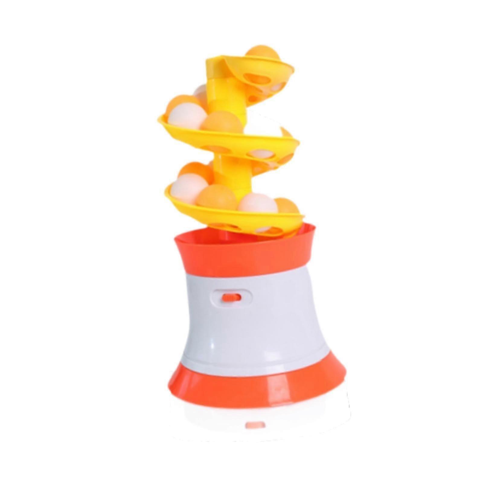 Table Tennis Robot Ball Machine Automatic Table Tennis Machine For Self-Training With Rotating Serve