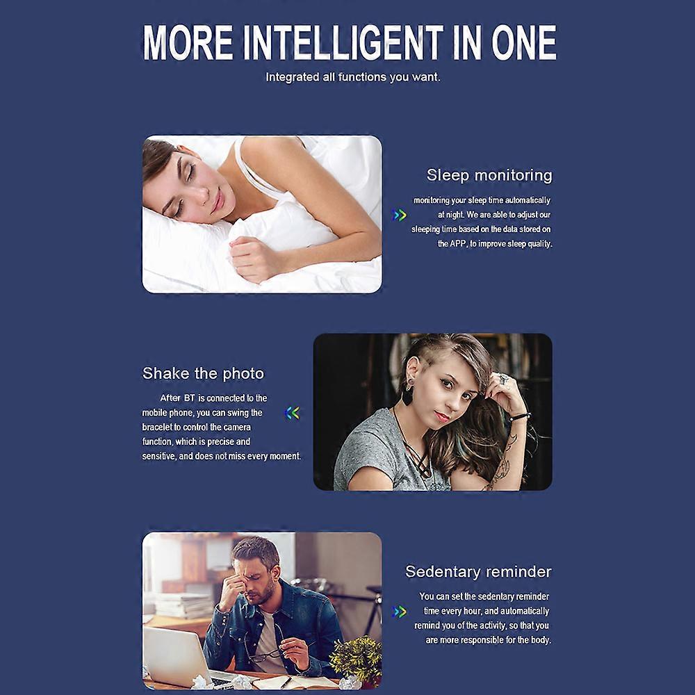 I5 Fitness Watch: Intelligent Sport Tracker with 1.3" Display, IP67, Heart Rate & BP Monitor