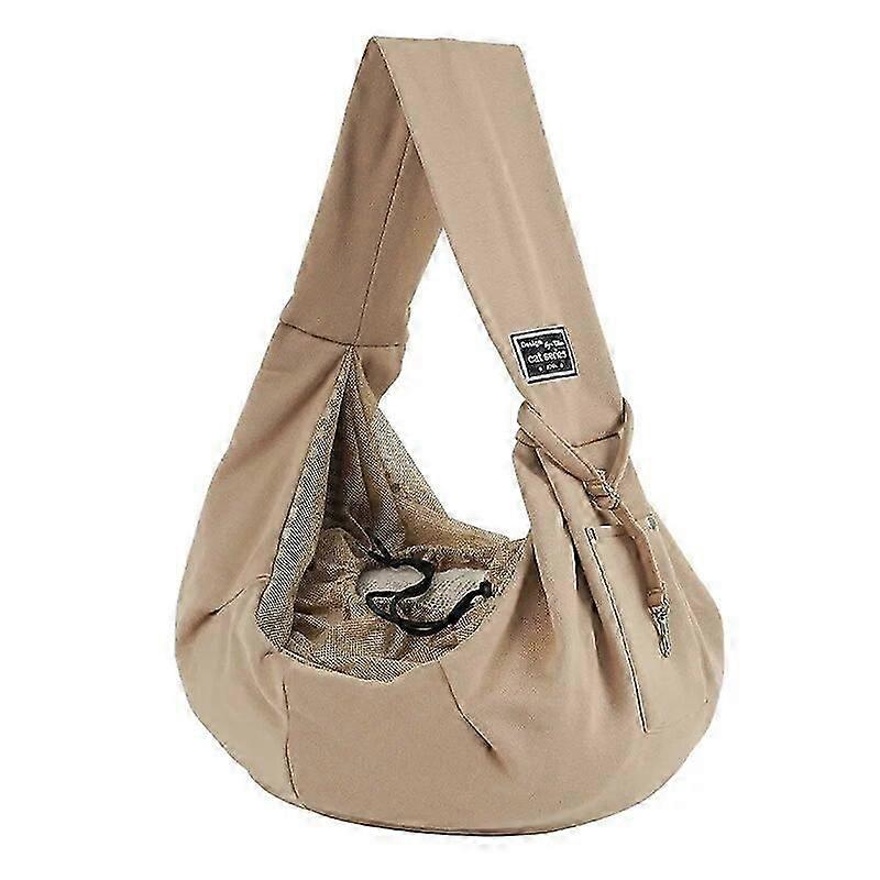 Cozy Sling-Style Dog Carrier for Small Breeds Like Corgis and Kittens