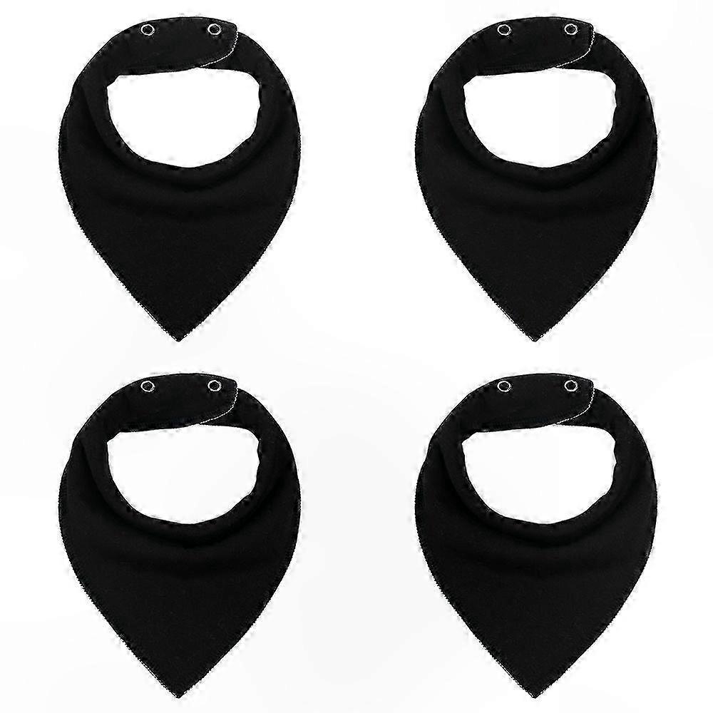 4-Pack Bandana Bibs for Teething and Drooling малышам