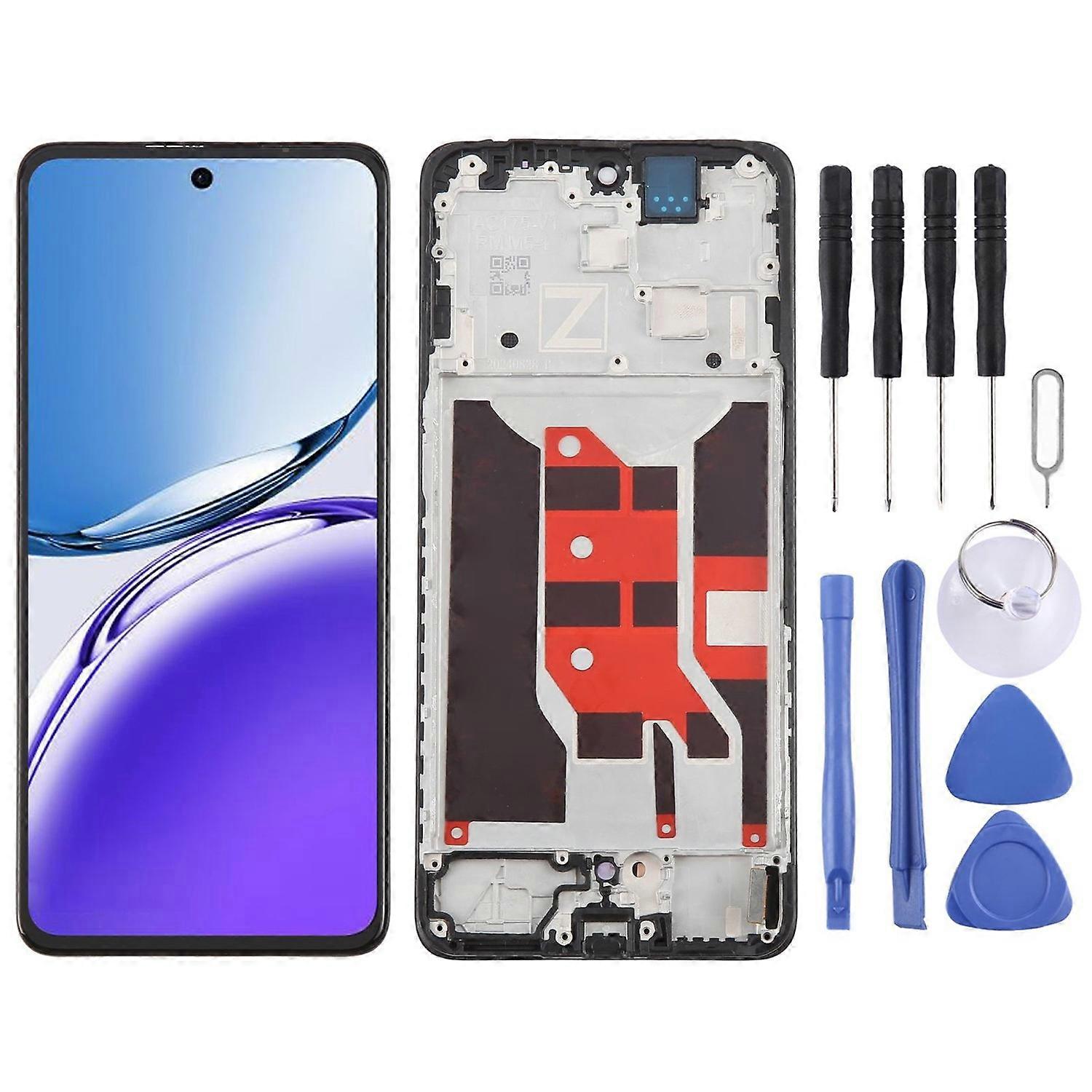 OLED Screen with Frame For OPPO F27 5G