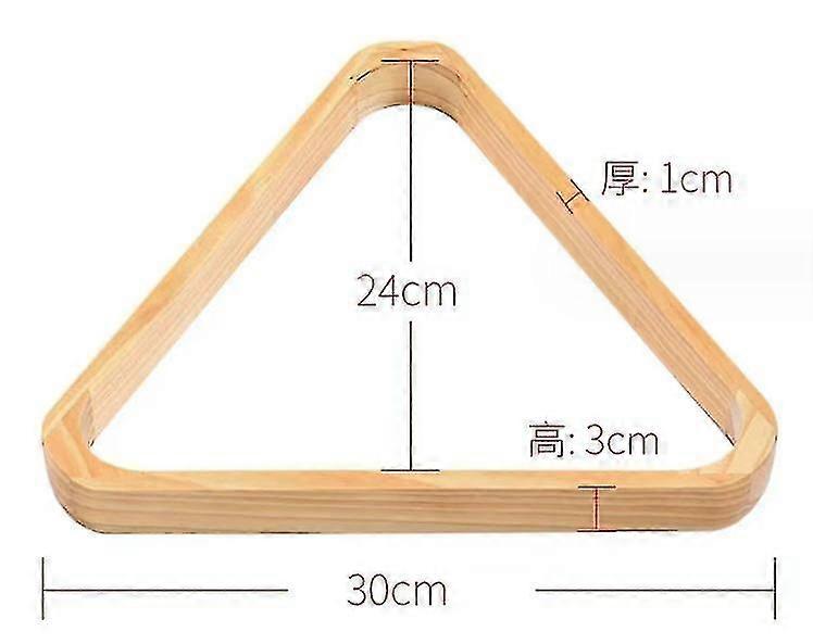 2025 Billiard Ball Set 16 Ball Durable Synthetic Resin Pool Billiard Triangle Frame Billiards Snooker 16 Balls Triangle Rack
