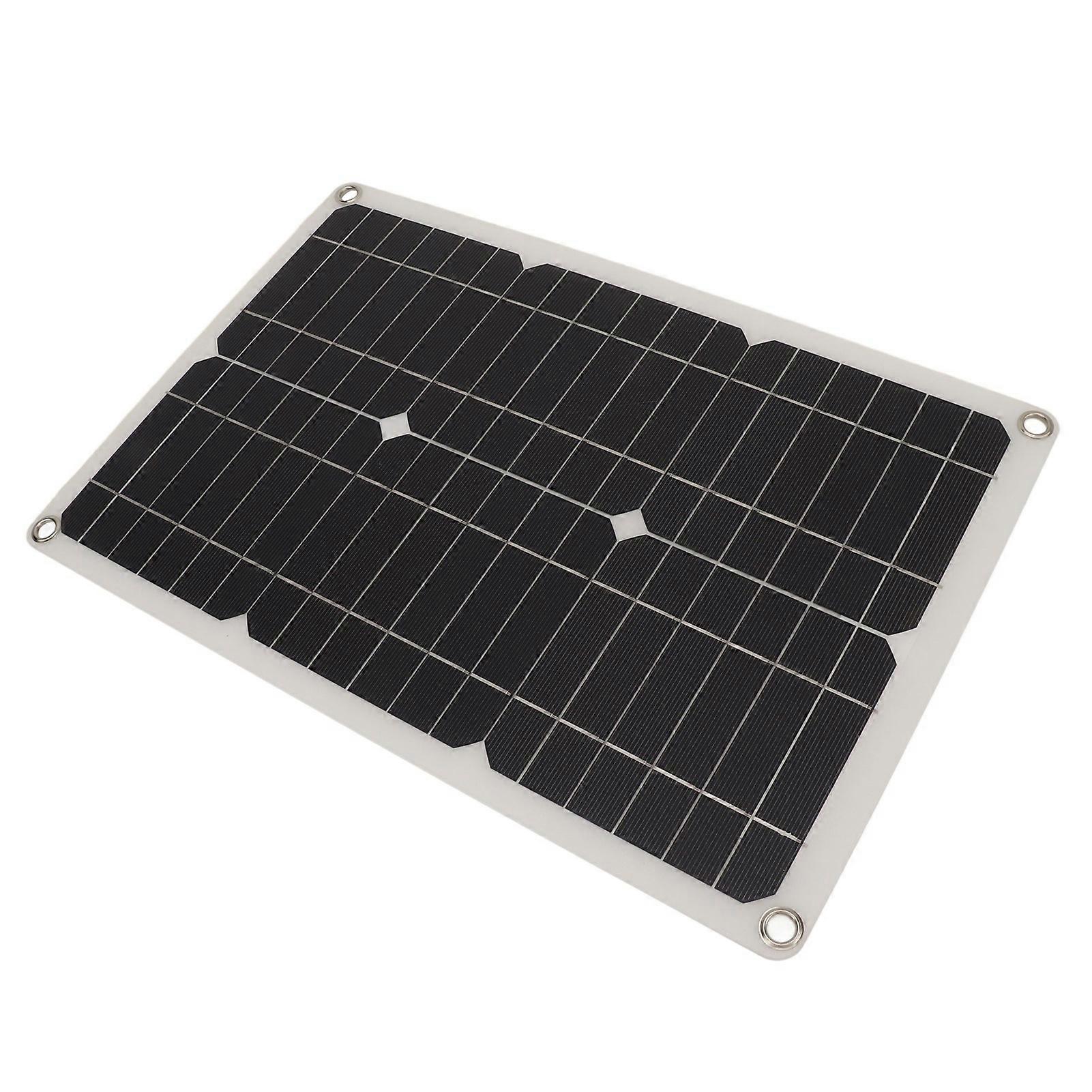 100W 42x38cm IP67 Waterproof Solar Panel Kit 12V/24V 20A Controller