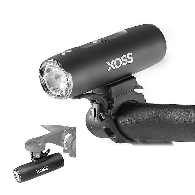 XL-400 Bike Light Front 400 Lumens Rechargeable Waterproof, 5 Modes, Inverse Installation, Compatible With Bike Computer