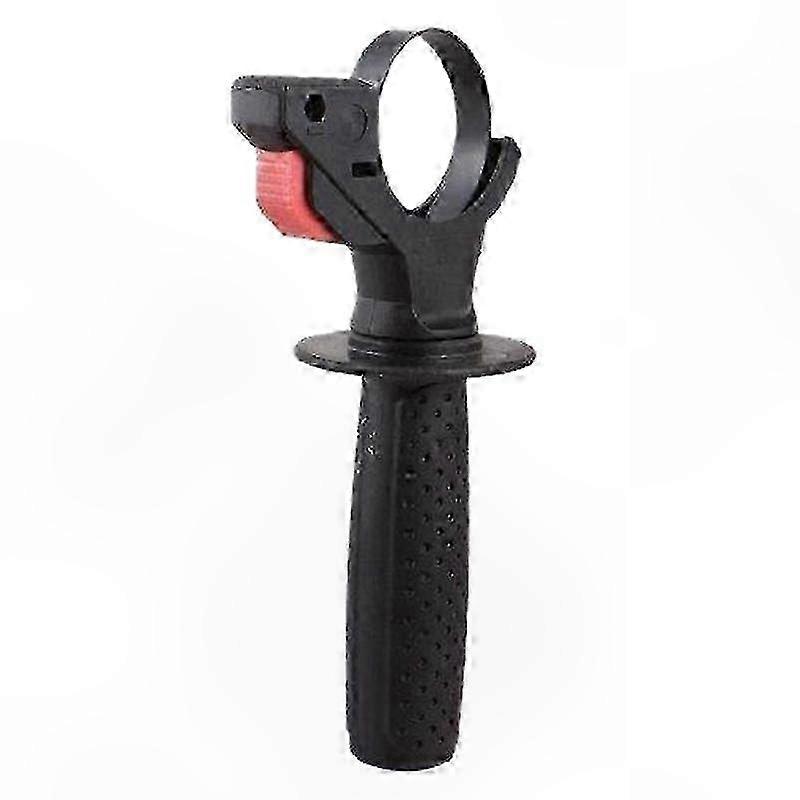 Replacement Front Side Handle for Rotary Hammer - Durable Black Plastic Component