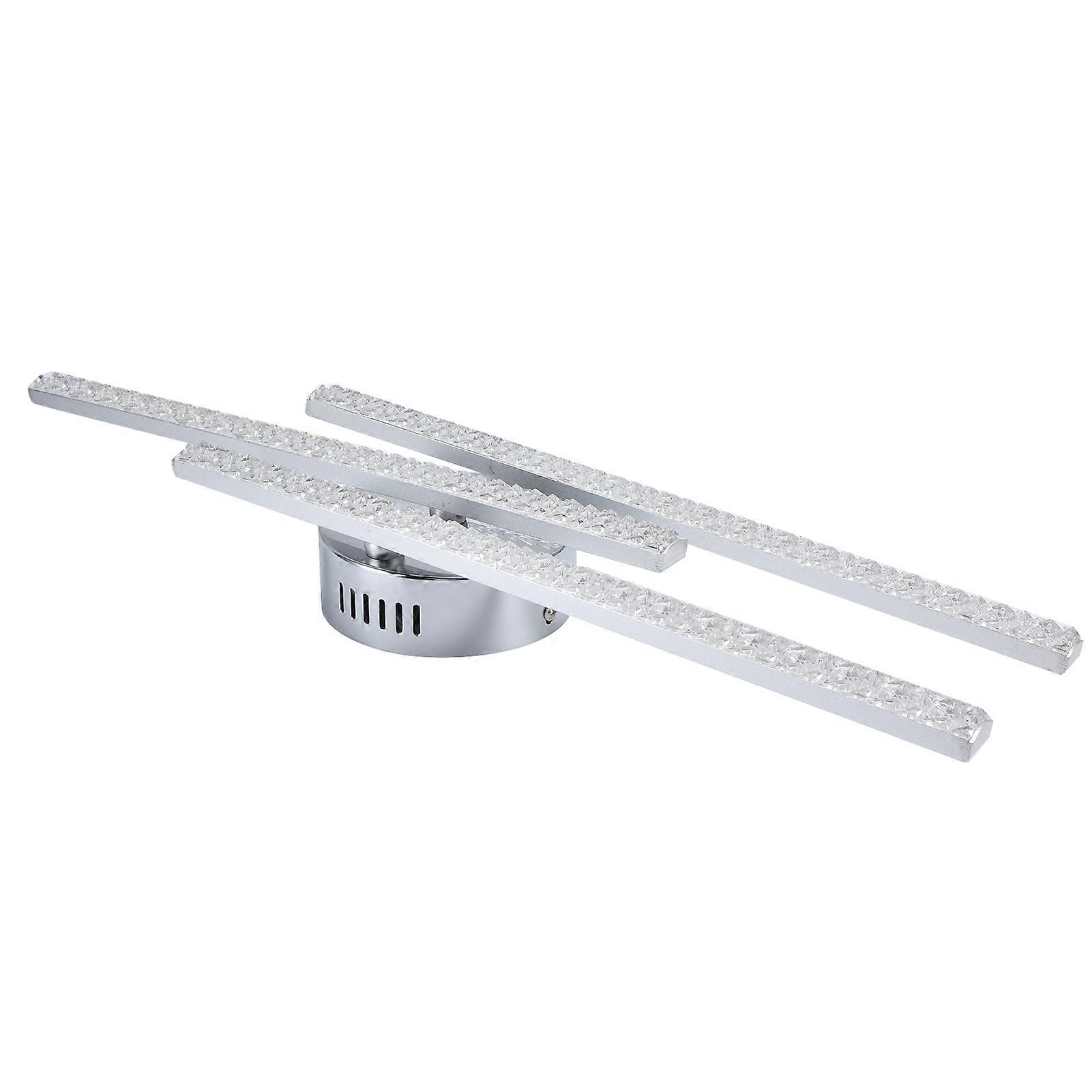 3Strips LED Ceiling Lamp AC85265V 25W 3000LM Silver 50cm