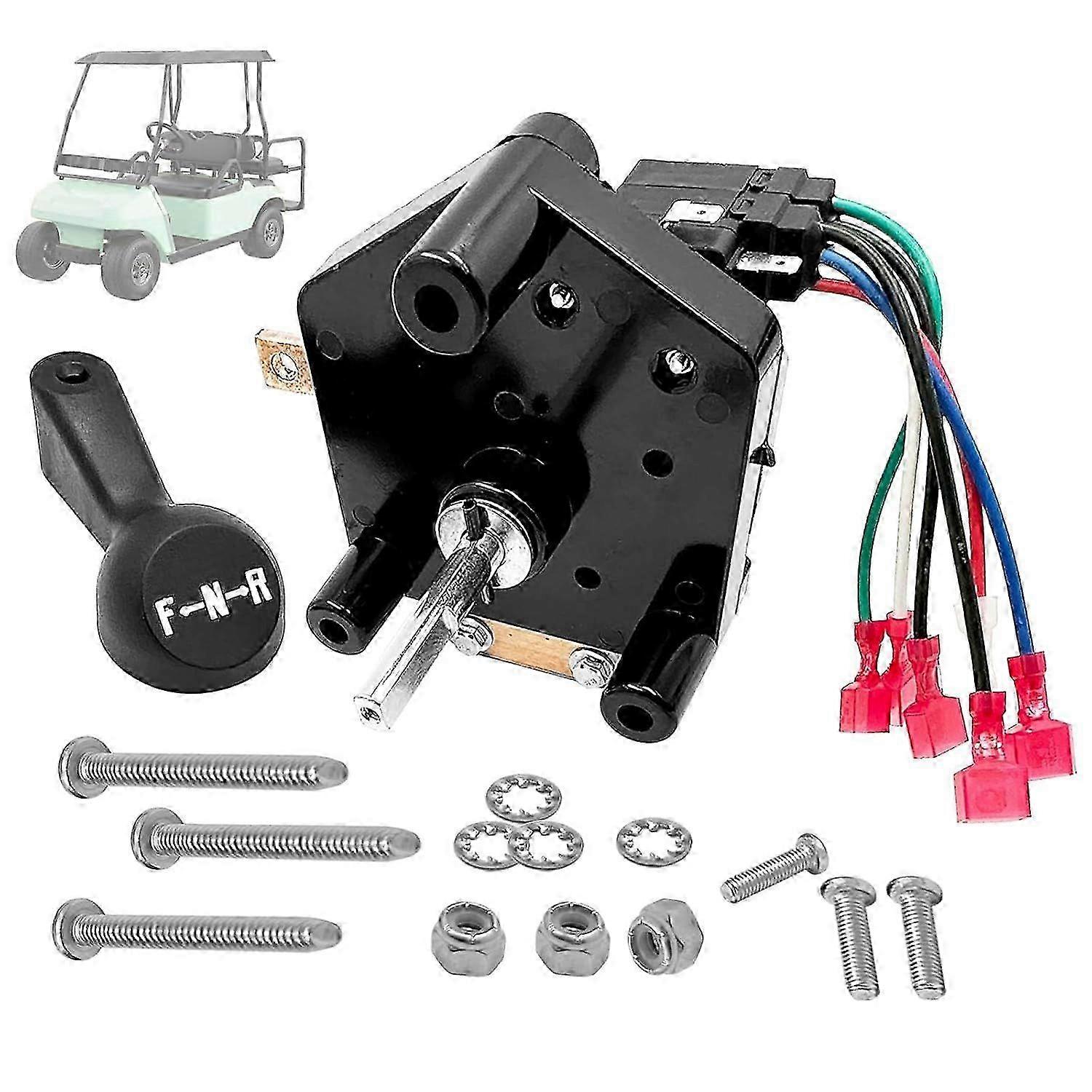 Club Car DS 36V Forward Reverse Switch Assembly with Handle & Micro Switch