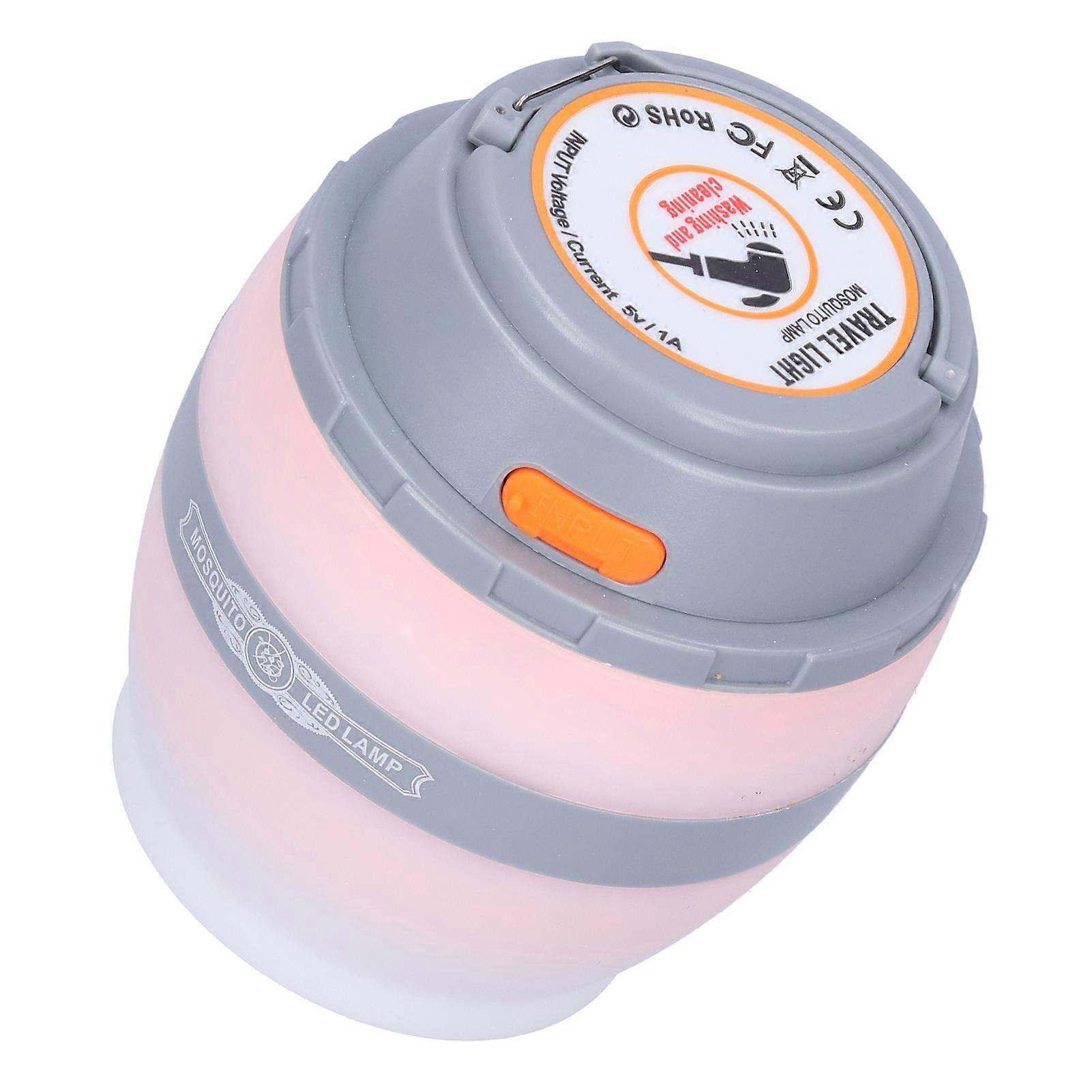 Portable Mosquito Killer Lamp IP67 Waterproof 2000mAh Solar Panel