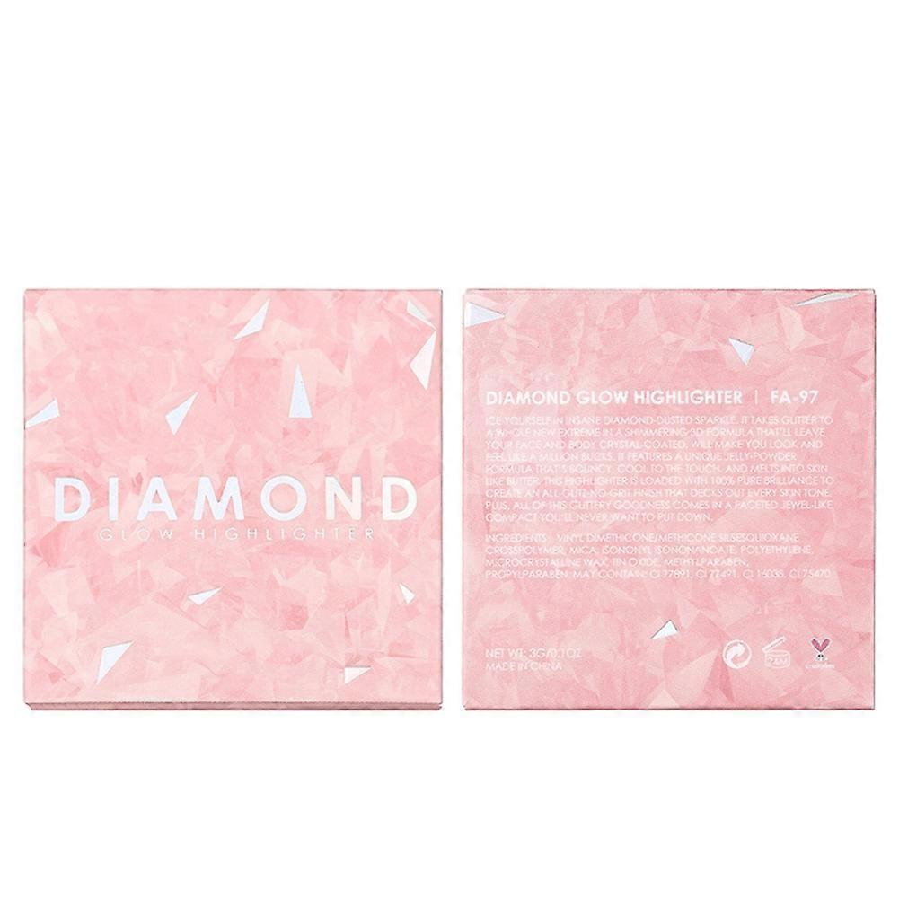 Face Highlighter Glitter Waterproof Sweatproof #2 3g 5x5mm