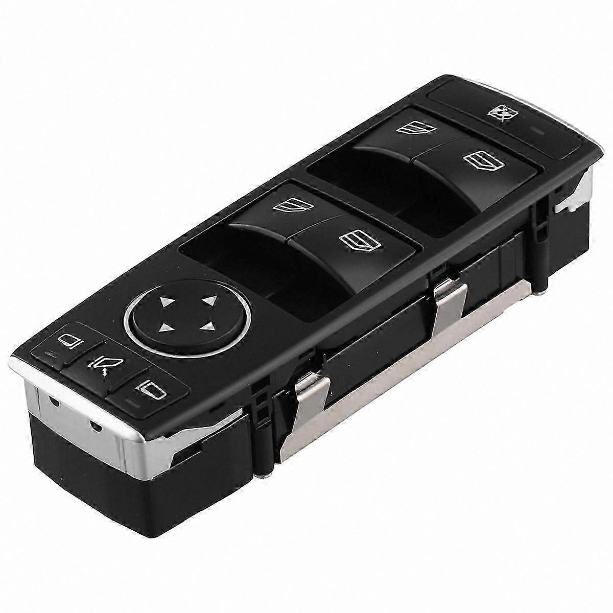 Front Left Power Window Switch Control Panel with Fold Function Compatible with - C20 Class A2049055402 A1669054400 Replacement Part