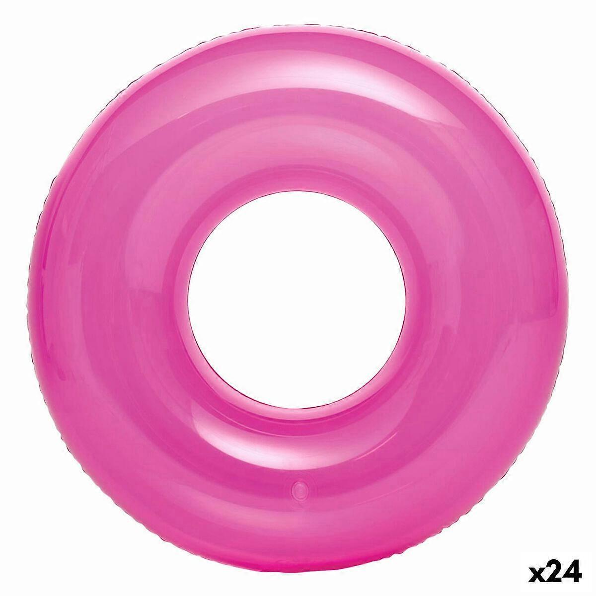 Inflatable Floating Doughnut Intex 76 x 76 cm (24 Units)