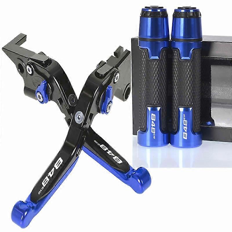 Apply For Ducati 848 EVO 2007 2008 2009 2010 2011 2012 2013Motorcycle CNC Foldable Extendable Brakes clutch lever Handlebar handle kit