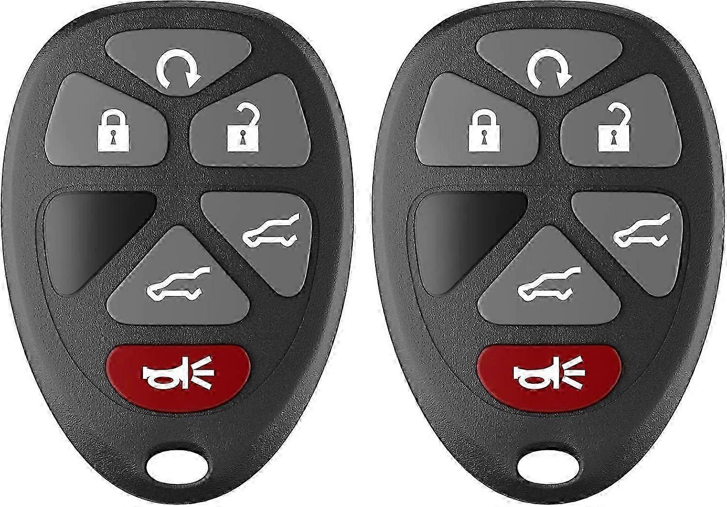 Car Key Fob Keyless Entry Remote fits 2007-2014 Chevy Tahoe Suburban, 2007-2014