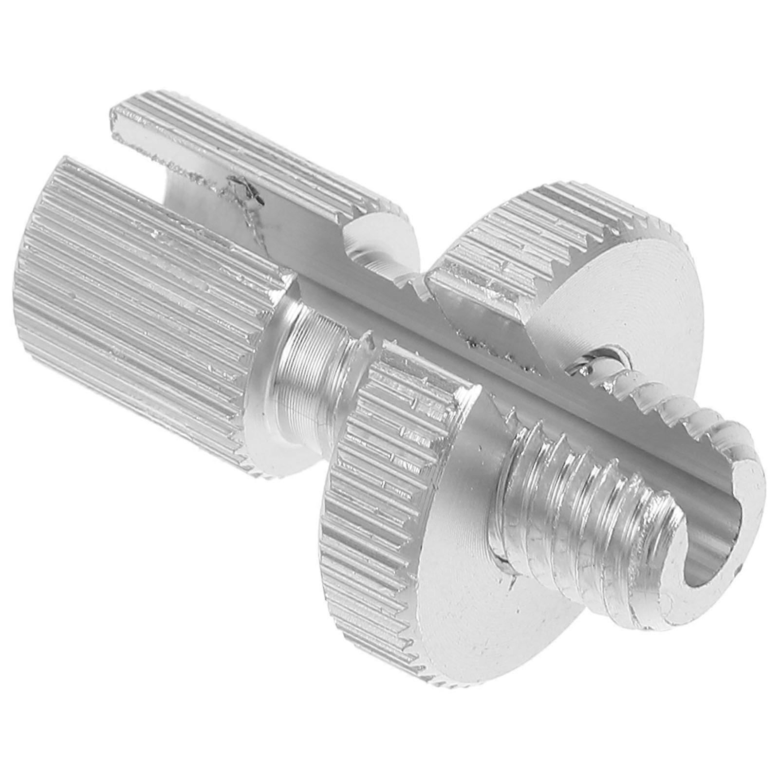 Silberne Kupplung Bremsseil Einstellschraube für Motorrad Einstellung 2Er Set