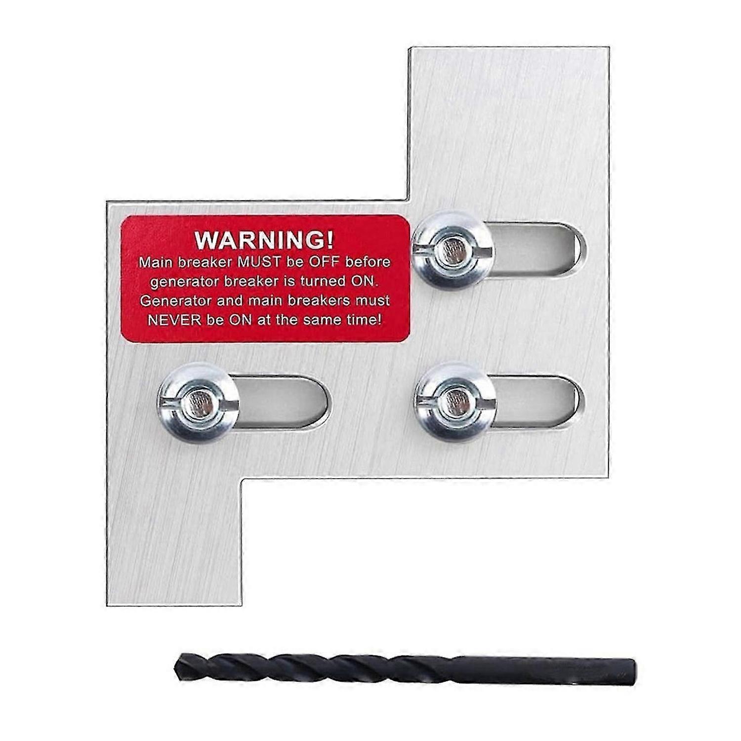 Generator Interlock Kit for 150 or 200 Amp Panels. 1 1/4Inch Spacing Between Main and Branch Breaker