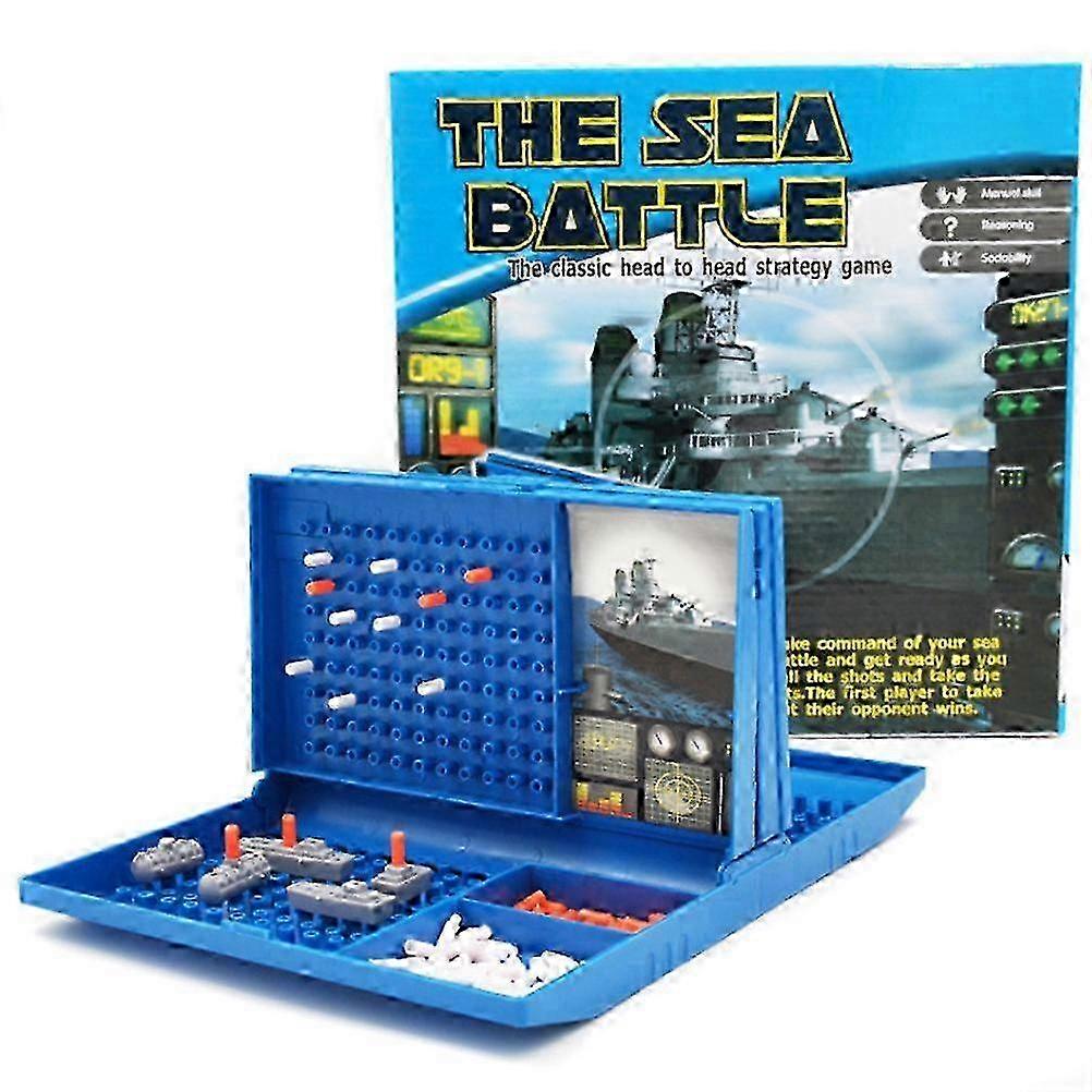 Sea Battle Board Game Combat Strategy Board Game Funny Naval Battle Game Childrens Double Battle Toy