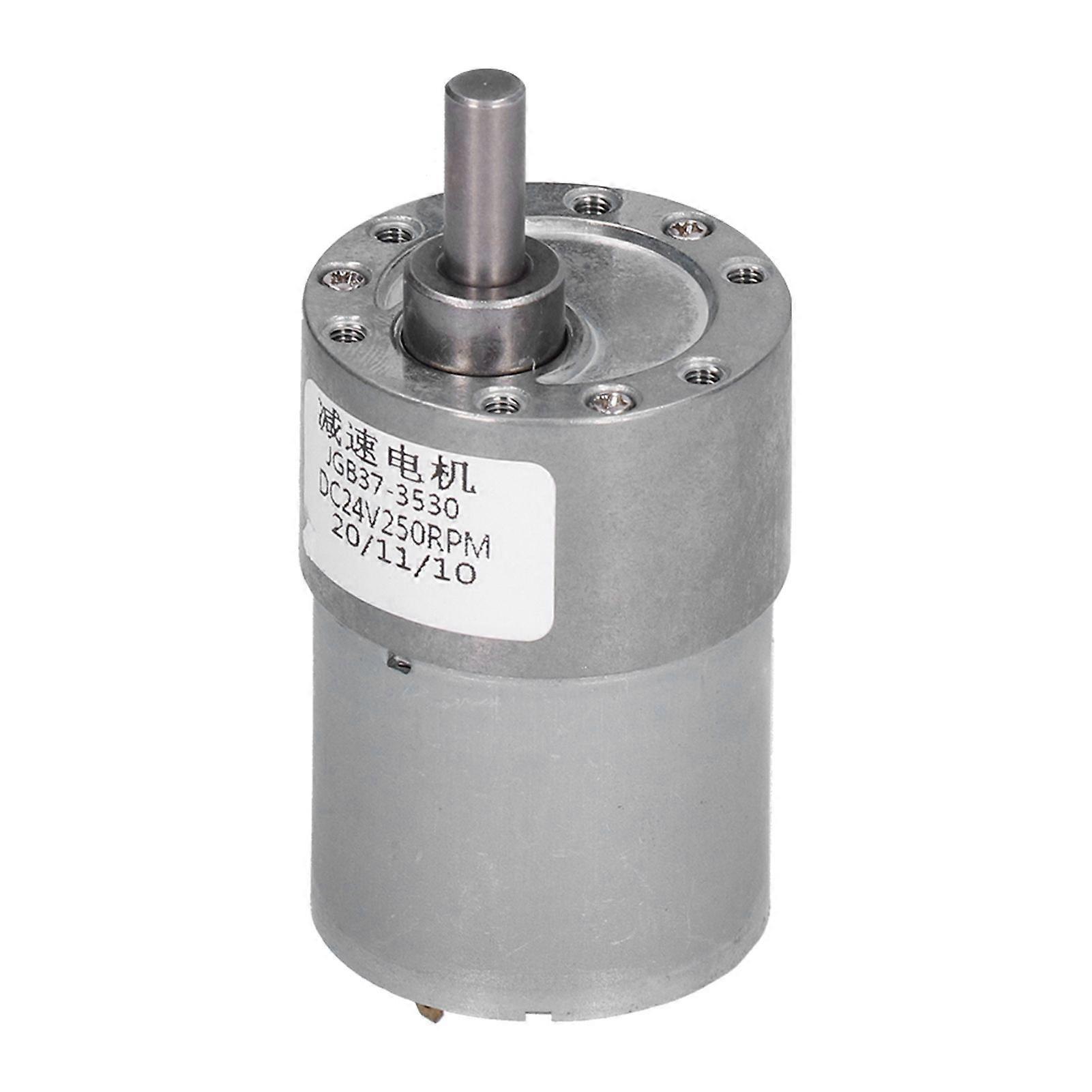 Gear Motor Mini Engine Electric Speed Reduction Metal DC 24V 250RPM for DIY Toy Robot