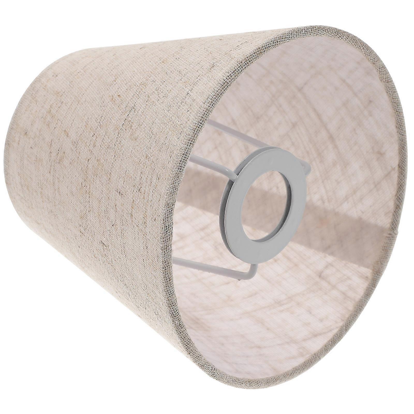Fabric Lamp Shade Grey Table Lamp Shade for Soft Lighting 3Pcs Set