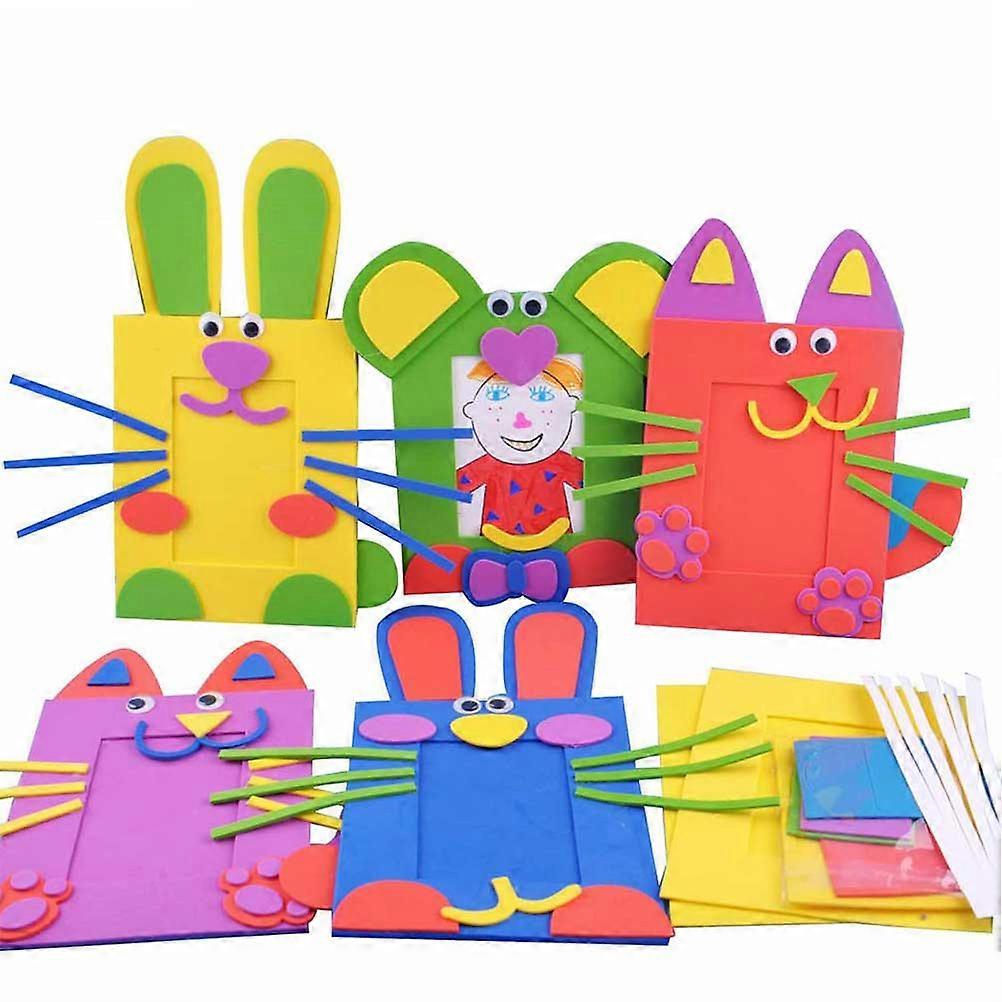 Photo Frame Making Material Handmade Material Bag for 3Pcs Kids