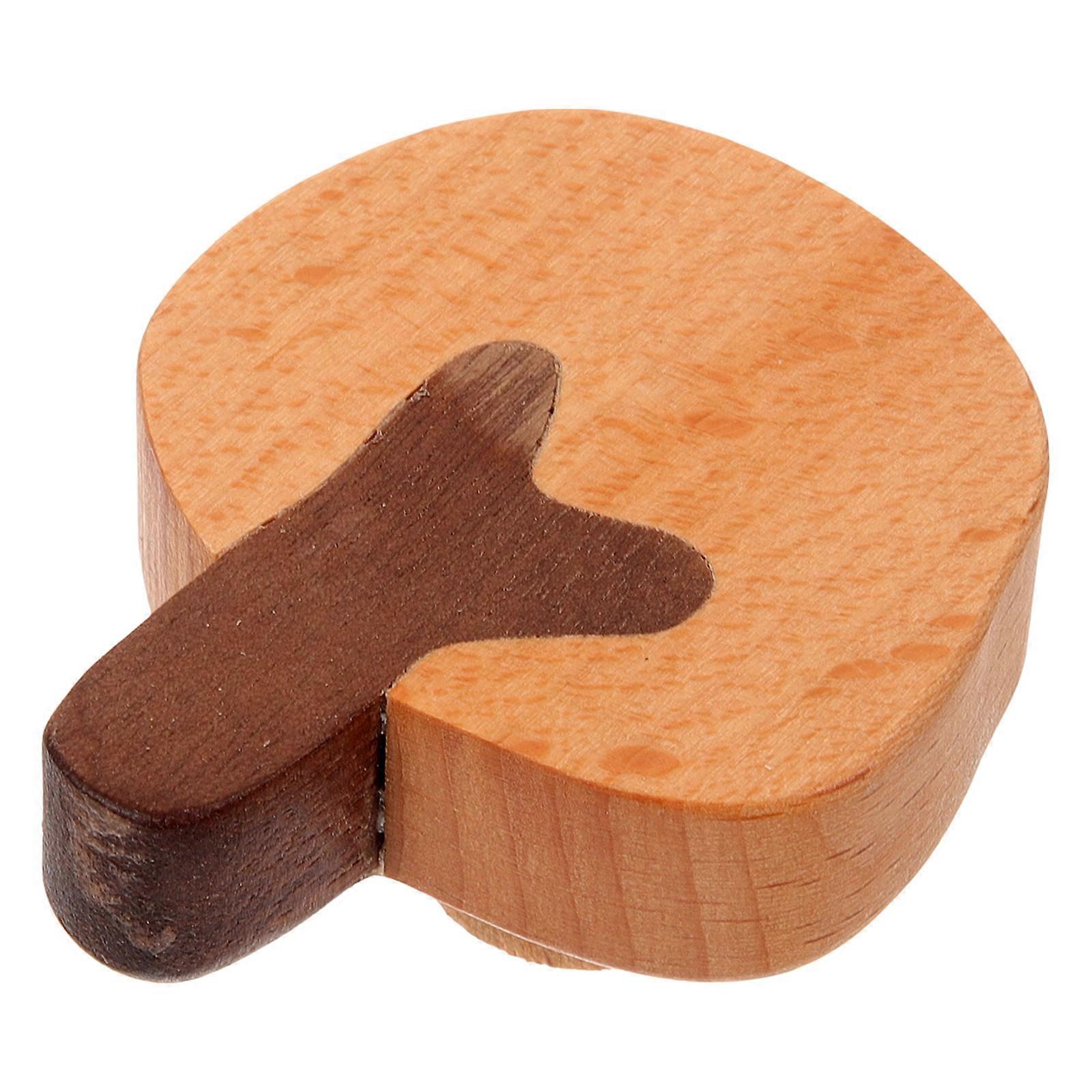 Wall Mounted Hooks for Hanging Wooden Coat Hooks 2Pcs Chocolate