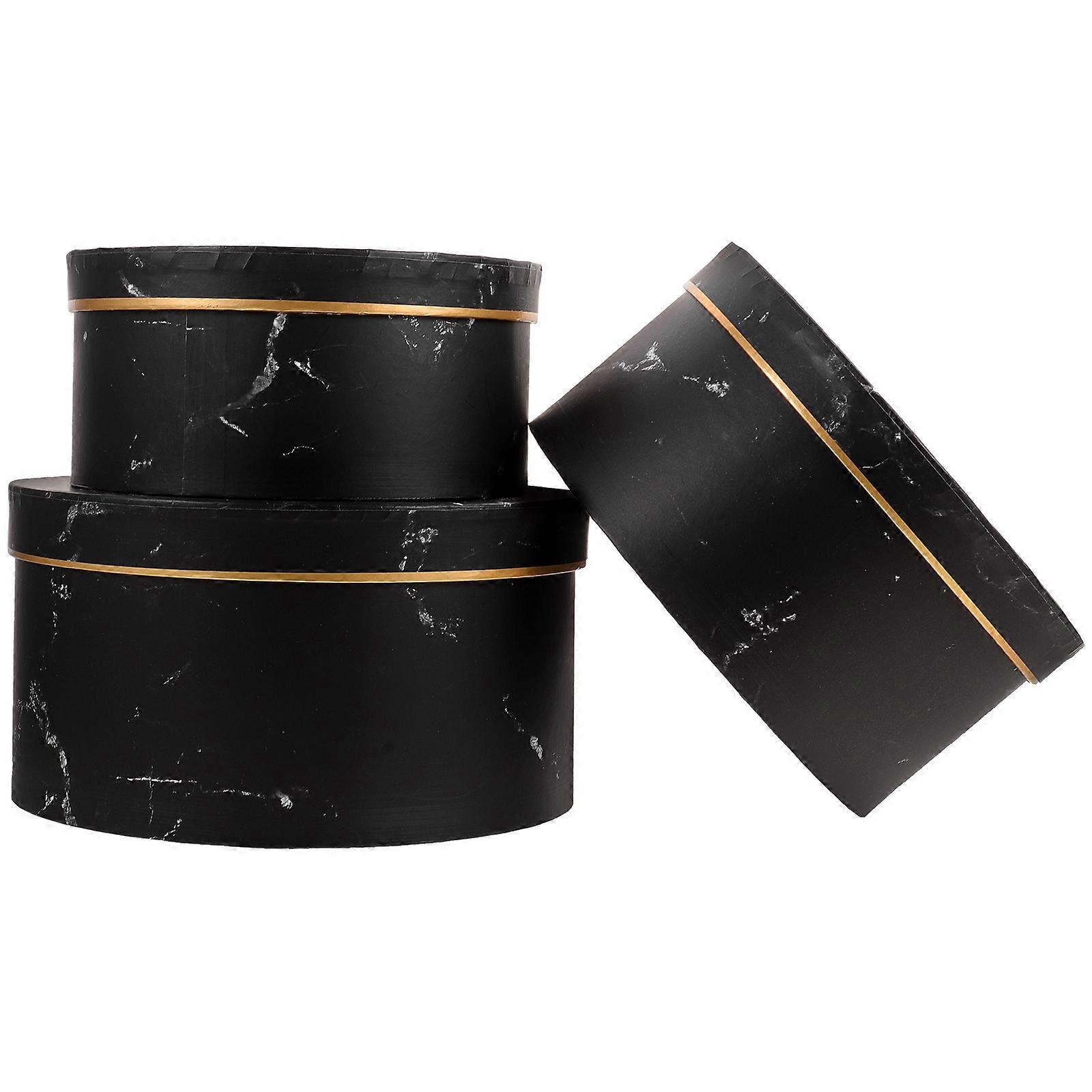 Papiergeschenk-Aufbewahrungsbox, Süßigkeitenbehälter zur Aufbewahrung mit 3 Stück