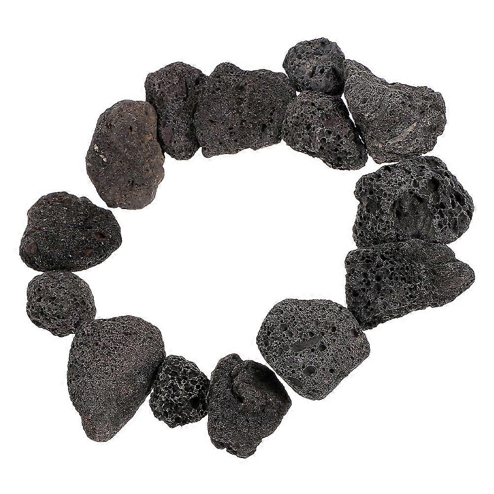 Stone Rocks for Fire Pit and Aquarium 5Pcs 1 Bag