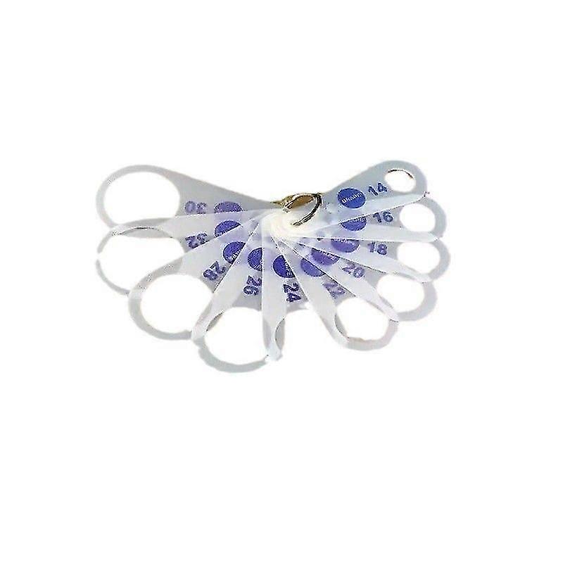 2PCS Grape Measuring Rulers: Fruit Diameter Gauge Ruler Portable Grape Diameter Measuring Tools for Farmers and Shops