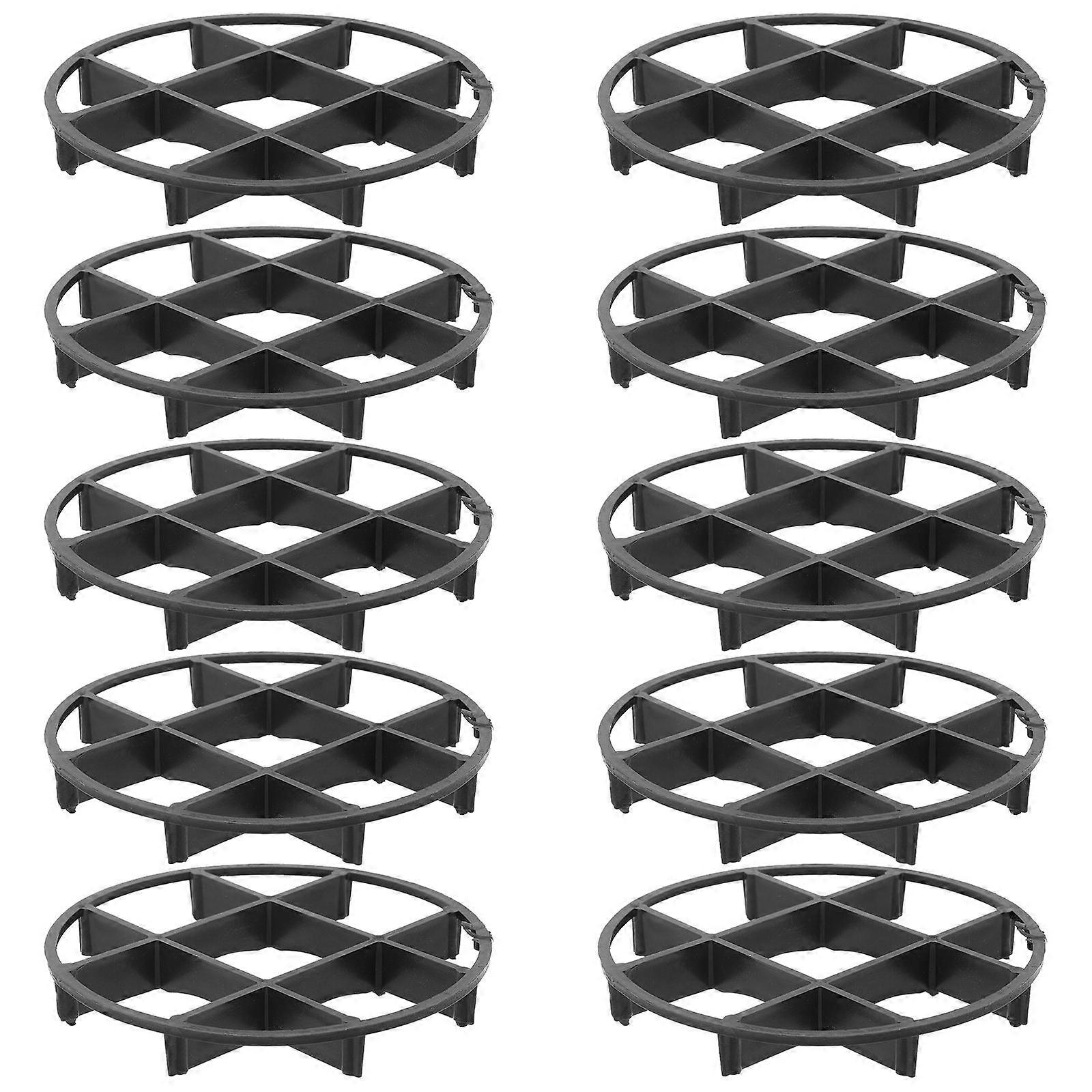 Durable Plastic Flowerpot Bottom Pad for Plant Protection 50Pcs