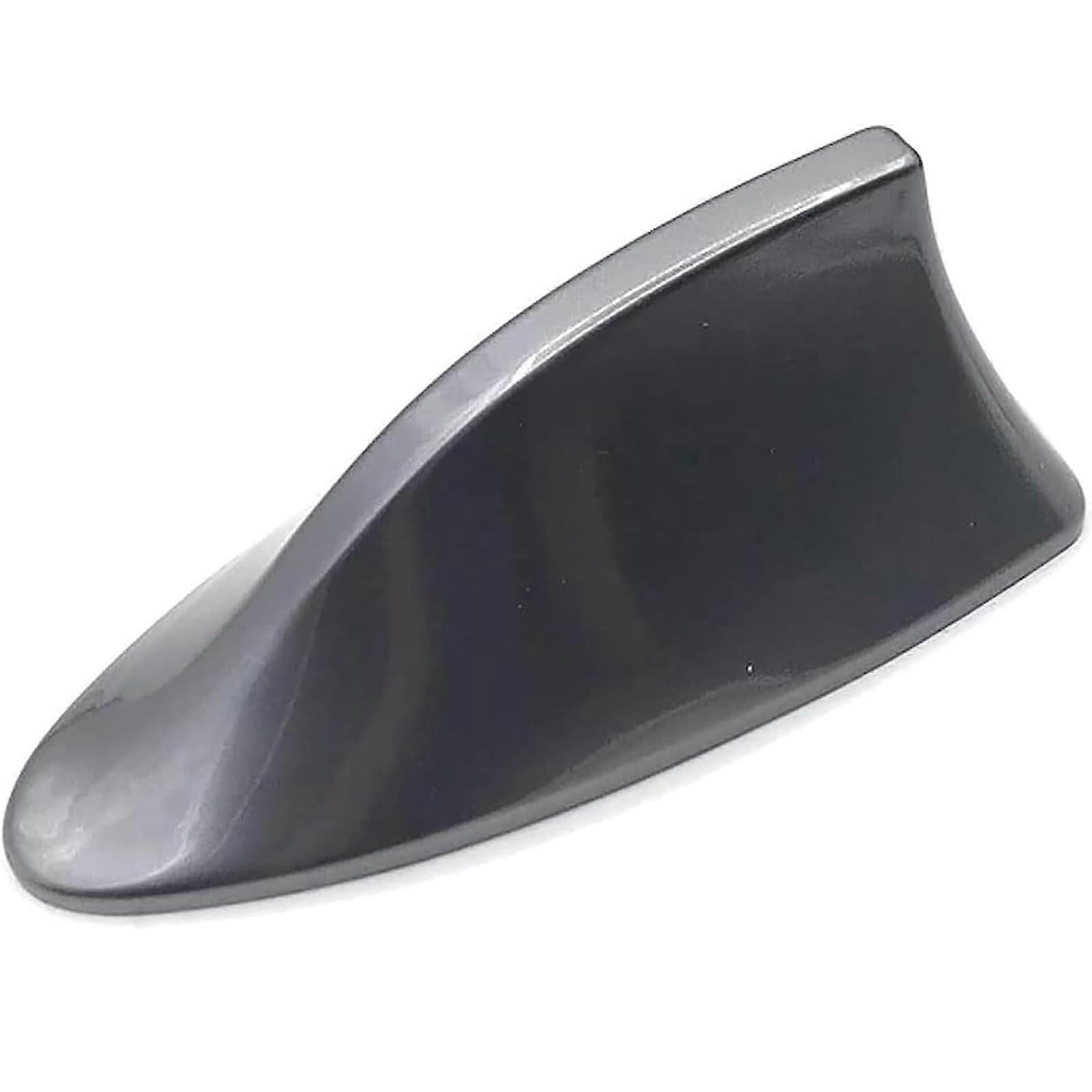 Car Shark Fin Antenna For Mazda 3 Axela And Mazda 6 Atenza, ABS Plastic, Grey, FM/AM Radio Signal, Roof Antenna Cover