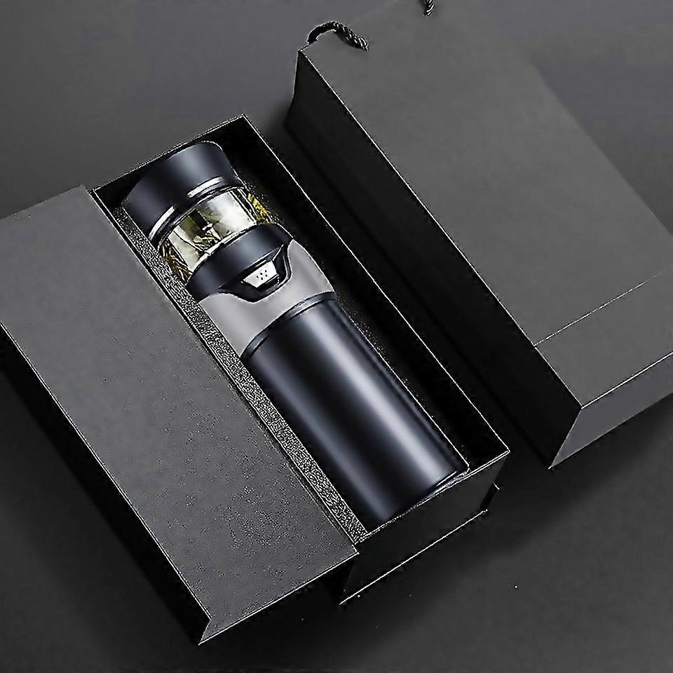For 101500ml Insulation Cup Tea Water Separation Tea Cupstyle Graygift Box