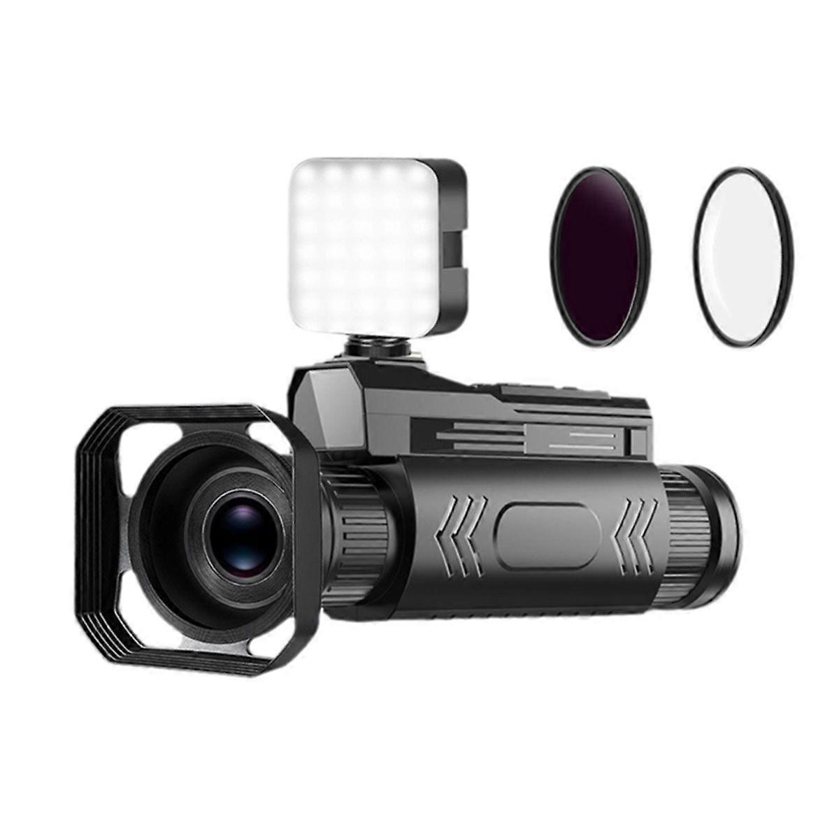 D12 4K Digital Night Vision Monocular 28X Infrared Night Vision Goggles 68MP Digital Zoom Wifi Telescope with Fill Light