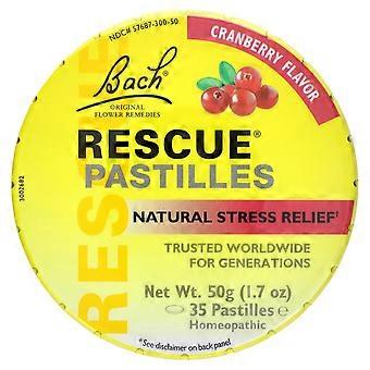 Bach Rescue® Pastillen, natürliche Stresslinderung, Cranberry, 35 Pastillen, 50 g (1,7 oz)
