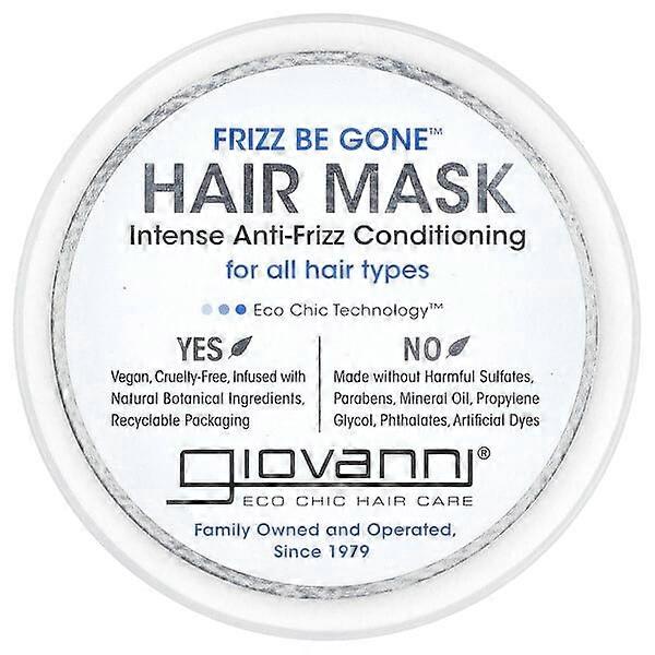 Giovanni, Frizz Be GoneÃÂÃÂ¢ÃÂÃÂÃÂÃÂ¢, Hair Mask, Intense Anti-Frizz Conditioning, 10 fl oz (295 ml)