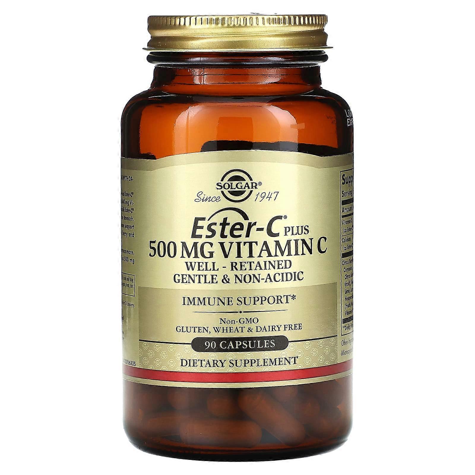 Ester-C Plus, Vitamin C, 500 mg, 90 Capsules