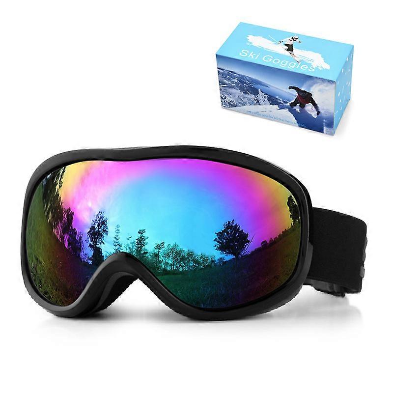 2025 New Style Ski Goggles with Cover Snowboard Goggles OTG Super Anti-fog
