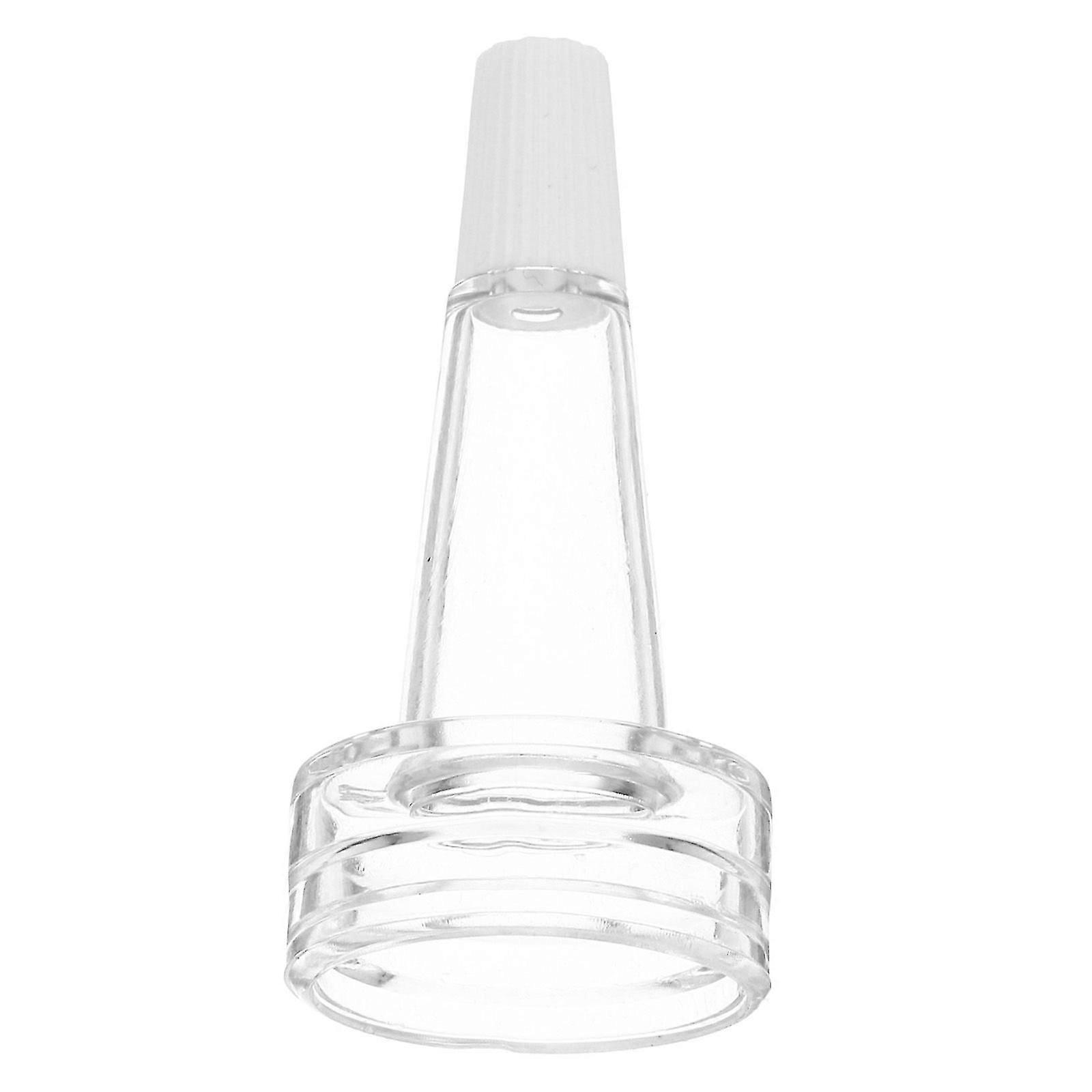20 Stück Ampullenspenderkappe Ampullentropferspender Transparente Dropper-Splitterkappe Ampullenweiche Schlauchkappe Ampullentropfer-Splitterkappe
