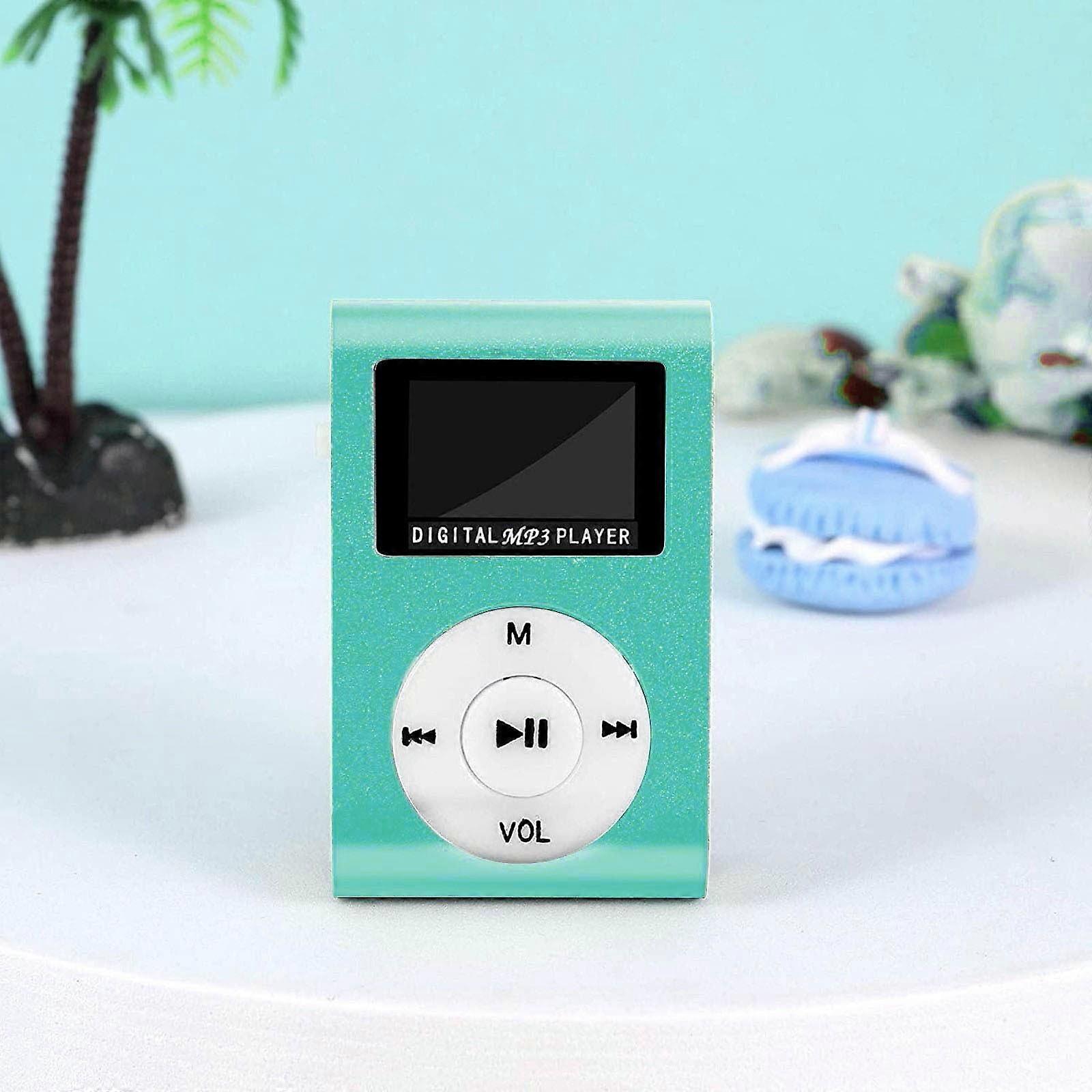 Portable MP3 Player, Mini USB LCD Screen MP3 Card Support Sports Music Player, MP4 Player